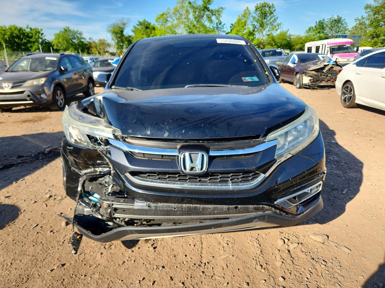 2015 Honda Cr-v Ex Black vin: 2HKRM4H52FH696861