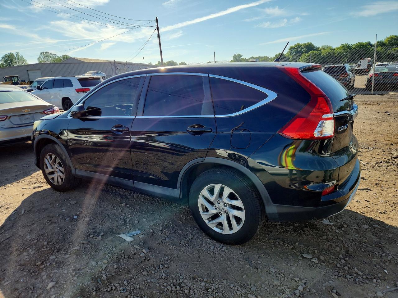2015 Honda Cr-v Ex Black vin: 2HKRM4H52FH696861