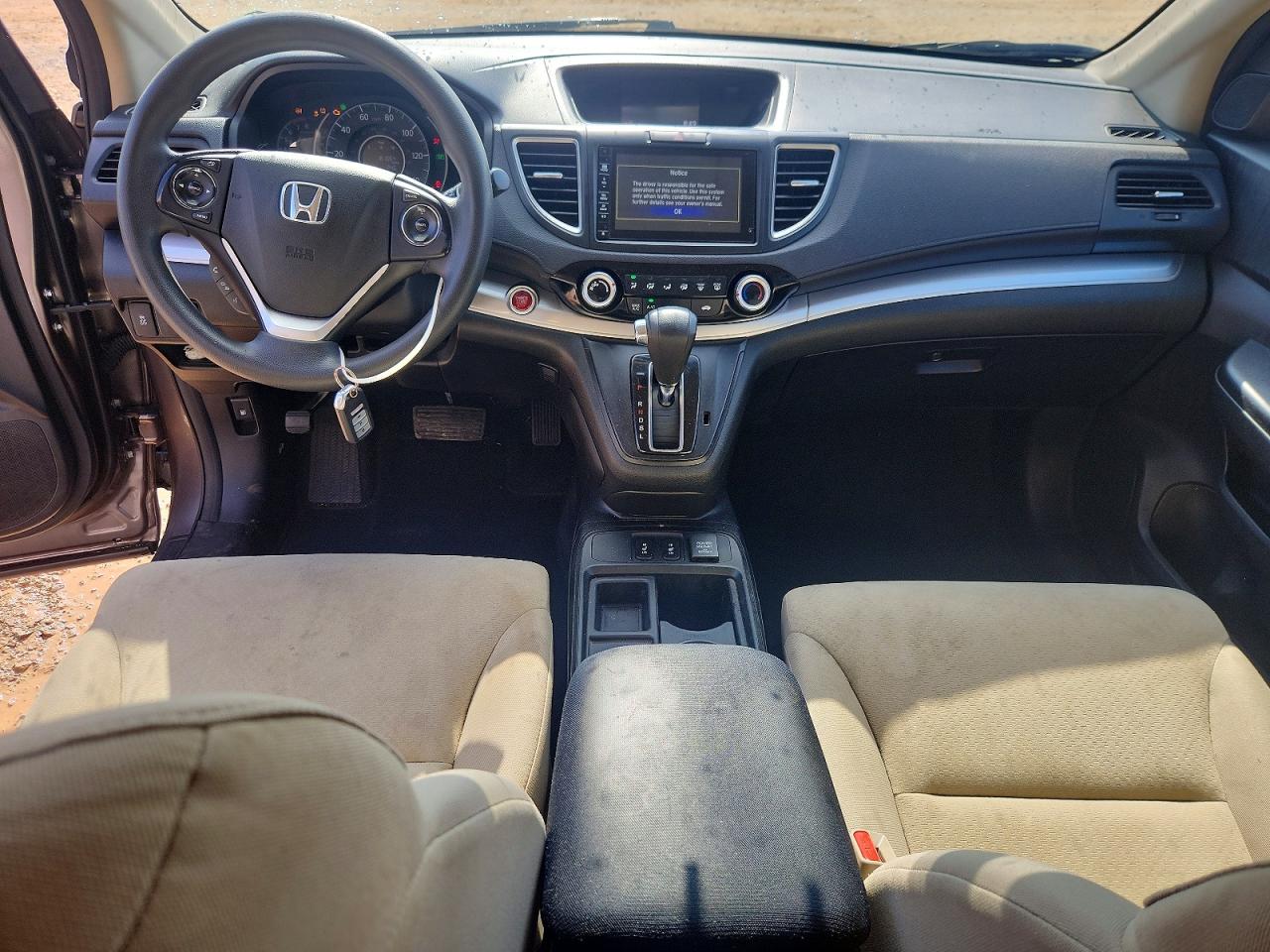 2015 Honda Cr-v Ex Коричневый vin: 2HKRM4H52FH701041