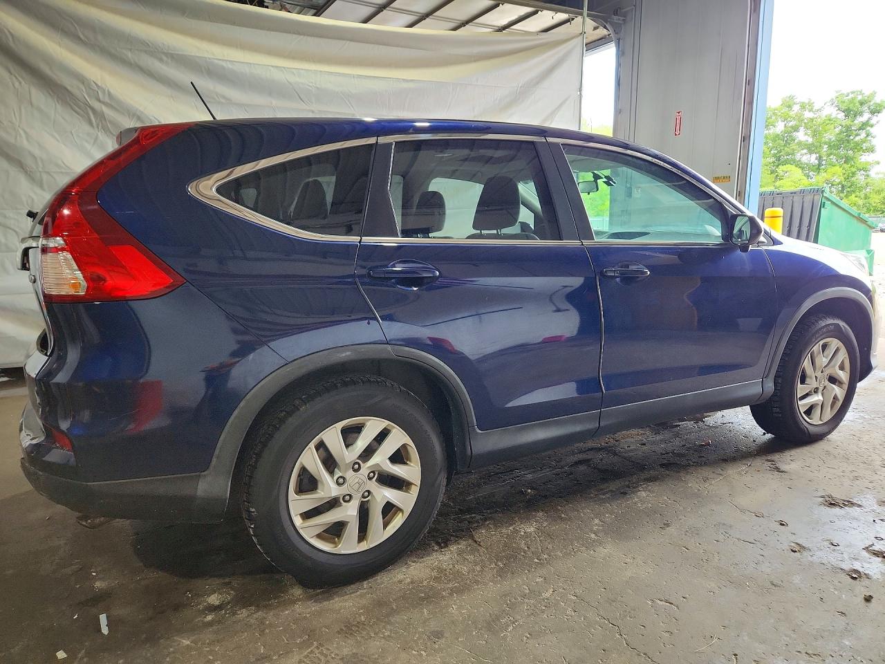 2016 Honda Cr-v Ex Blue vin: 2HKRM4H52GH628142