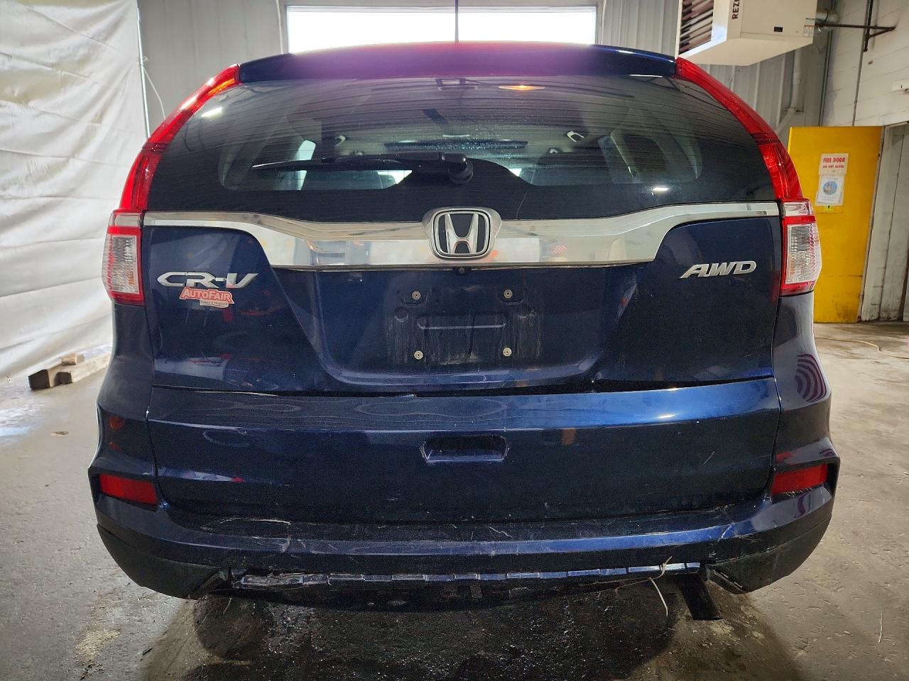 2016 Honda Cr-v Ex Blue vin: 2HKRM4H52GH628142
