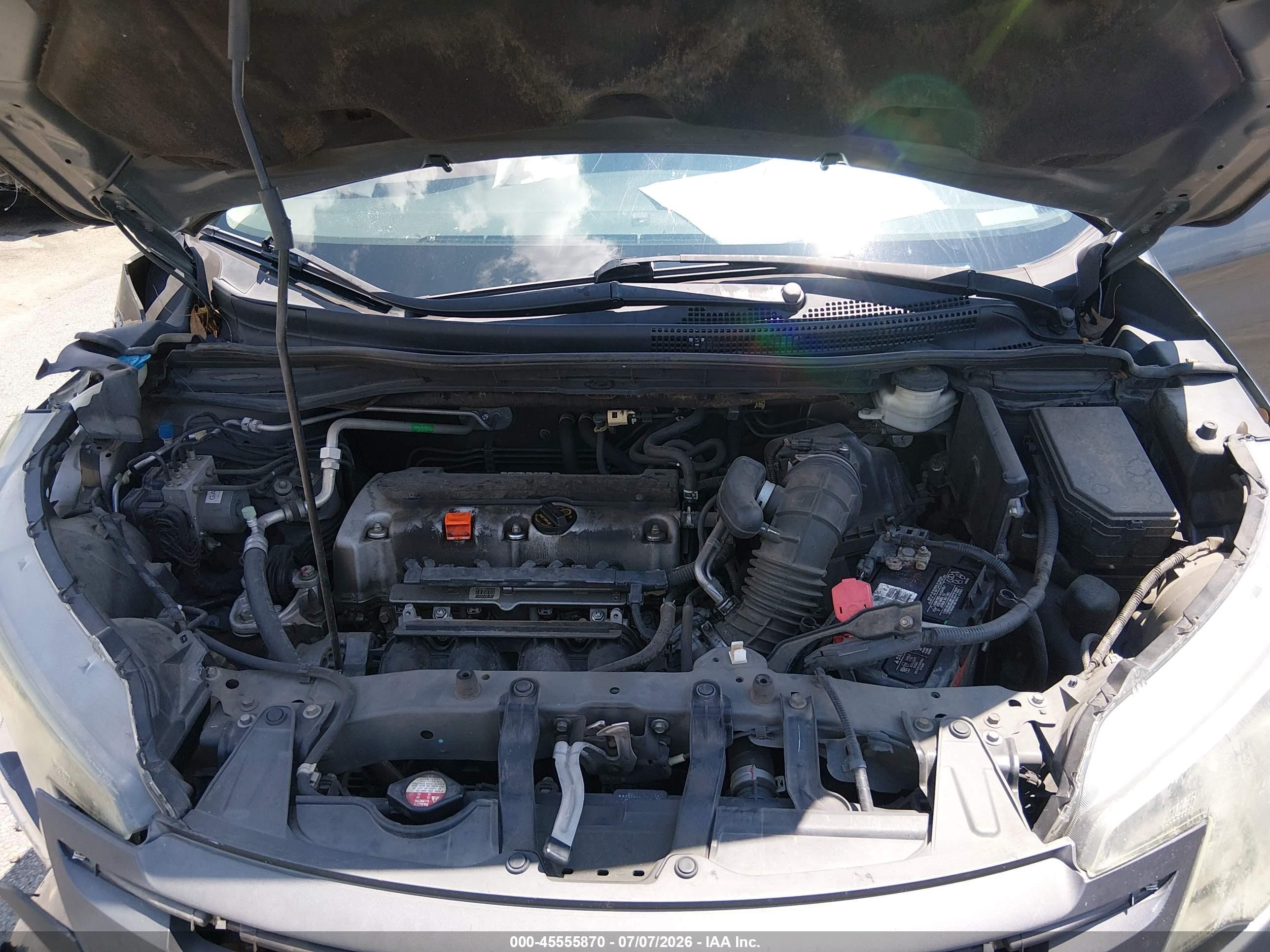 2012 Honda Cr-v Ex Серый vin: 2HKRM4H53CH607309