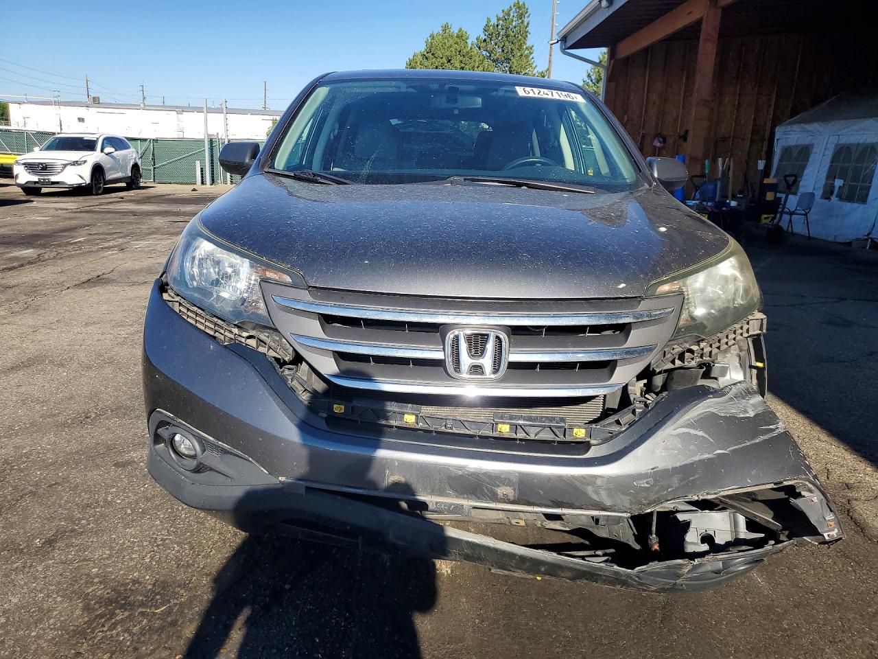 2012 Honda Cr-v Ex Gray vin: 2HKRM4H53CH626622
