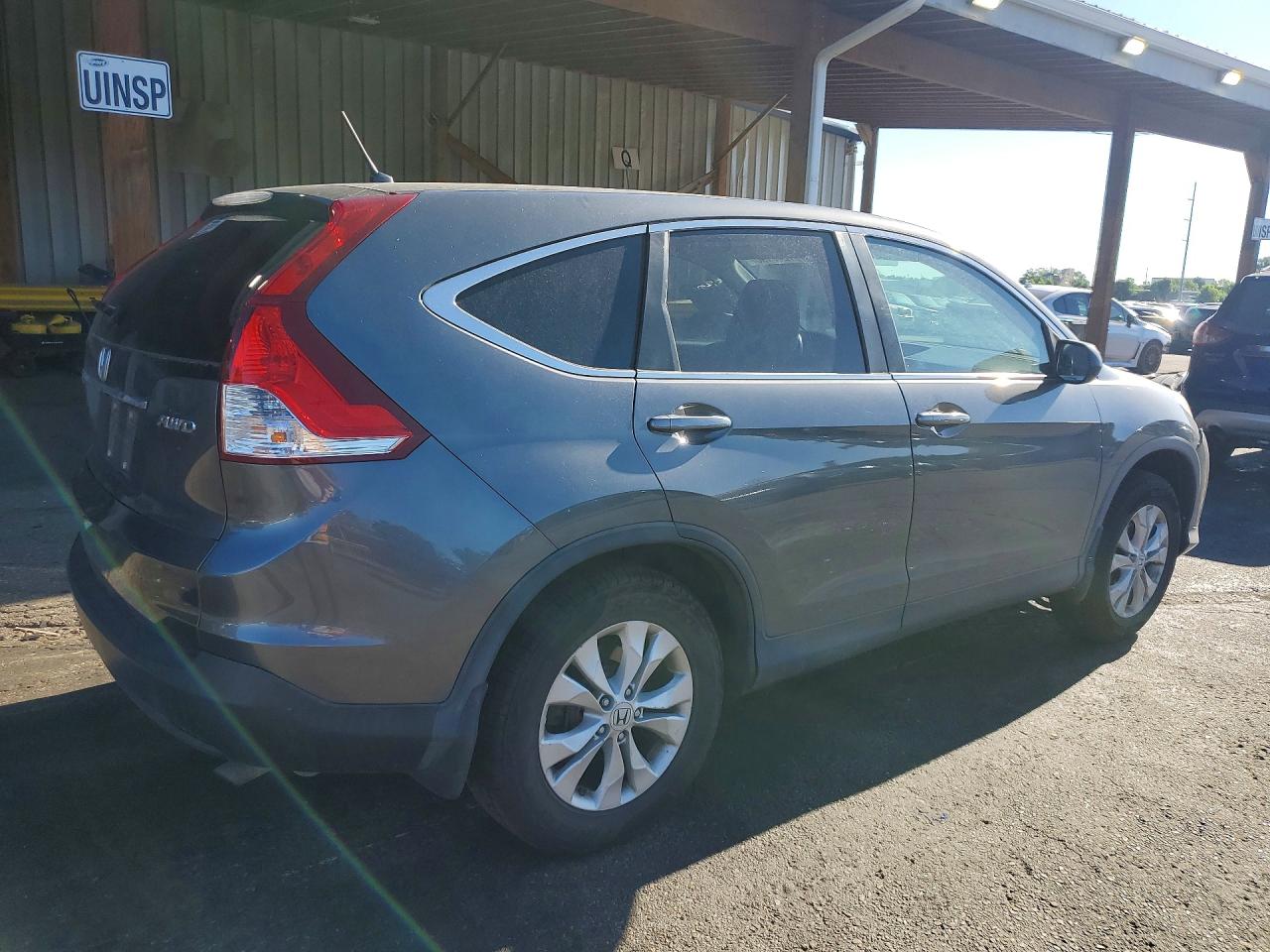 2012 Honda Cr-v Ex Gray vin: 2HKRM4H53CH626622