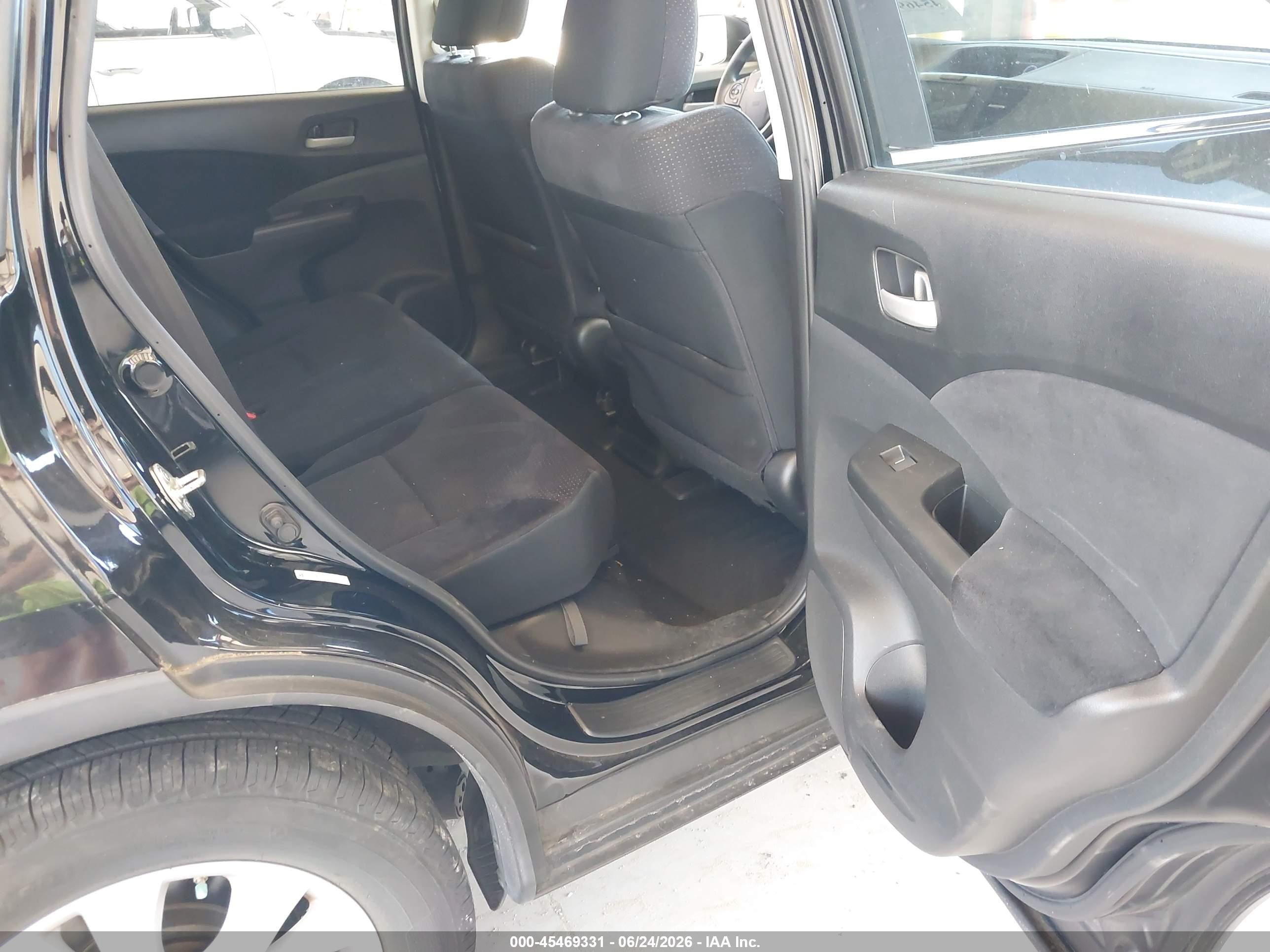 2012 Honda Cr-v Ex Black vin: 2HKRM4H53CH634378