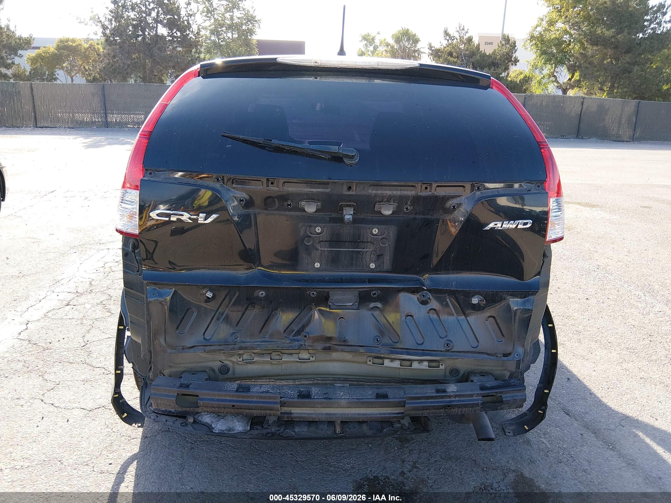 2013 Honda Cr-v Ex Black vin: 2HKRM4H53DH612155