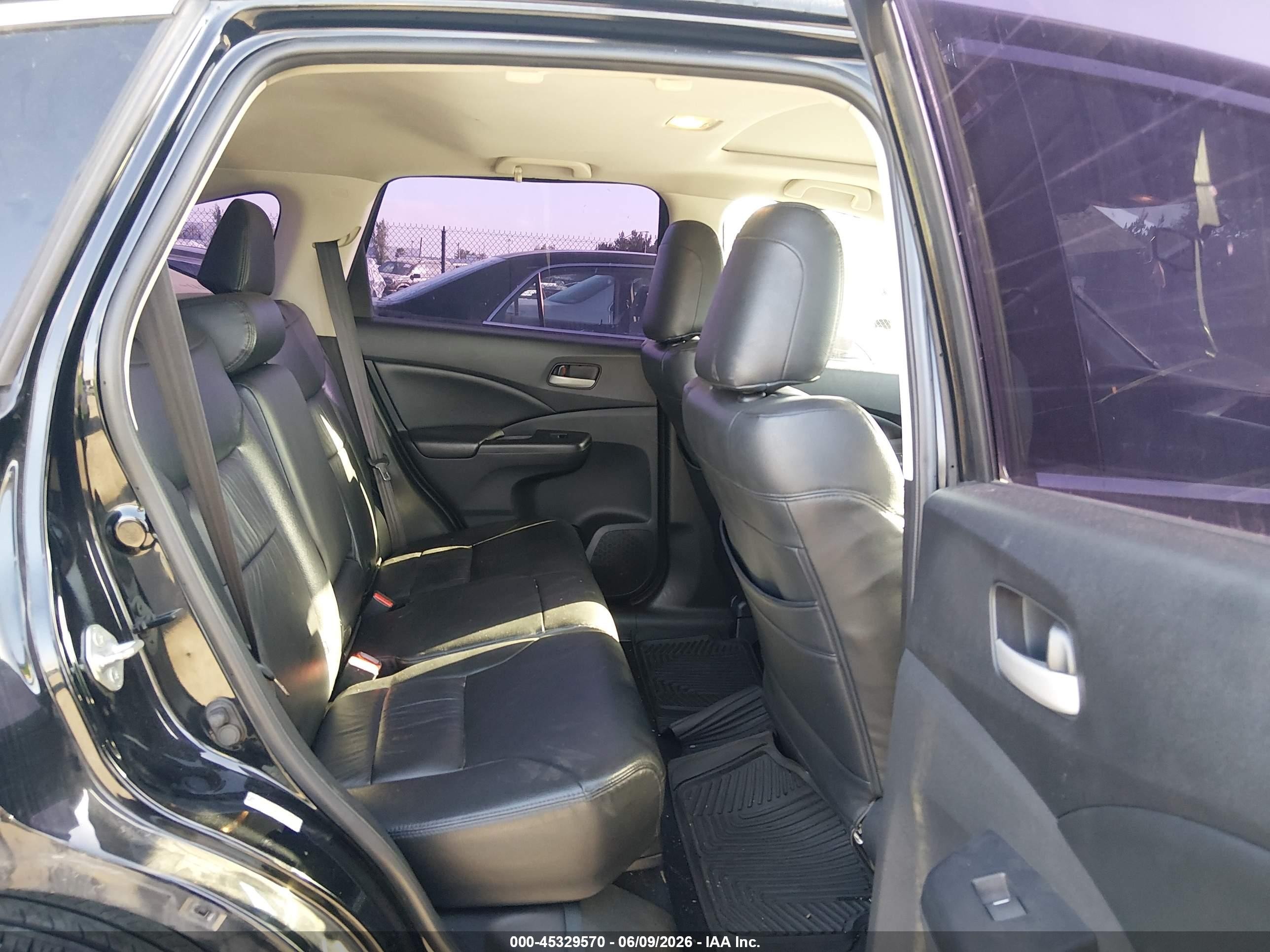 2013 Honda Cr-v Ex Black vin: 2HKRM4H53DH612155