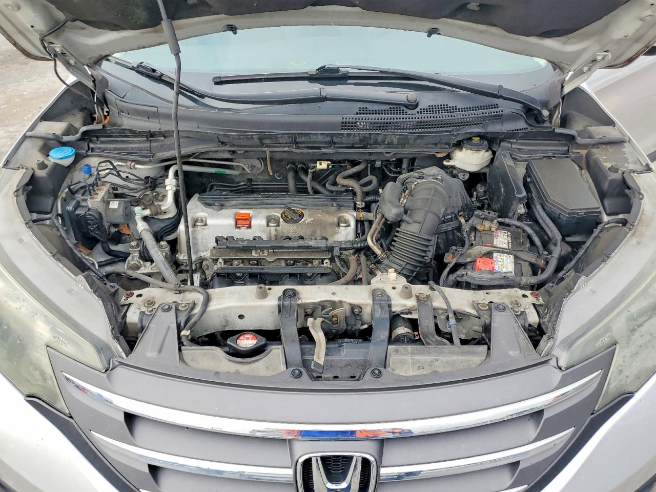 2013 Honda Cr-v Ex Silver vin: 2HKRM4H53DH616271