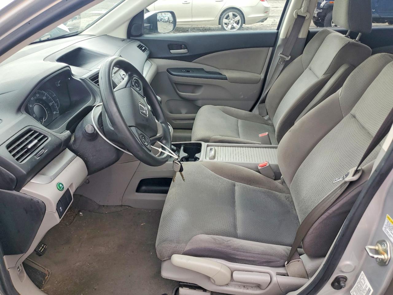 2013 Honda Cr-v Ex Silver vin: 2HKRM4H53DH616271