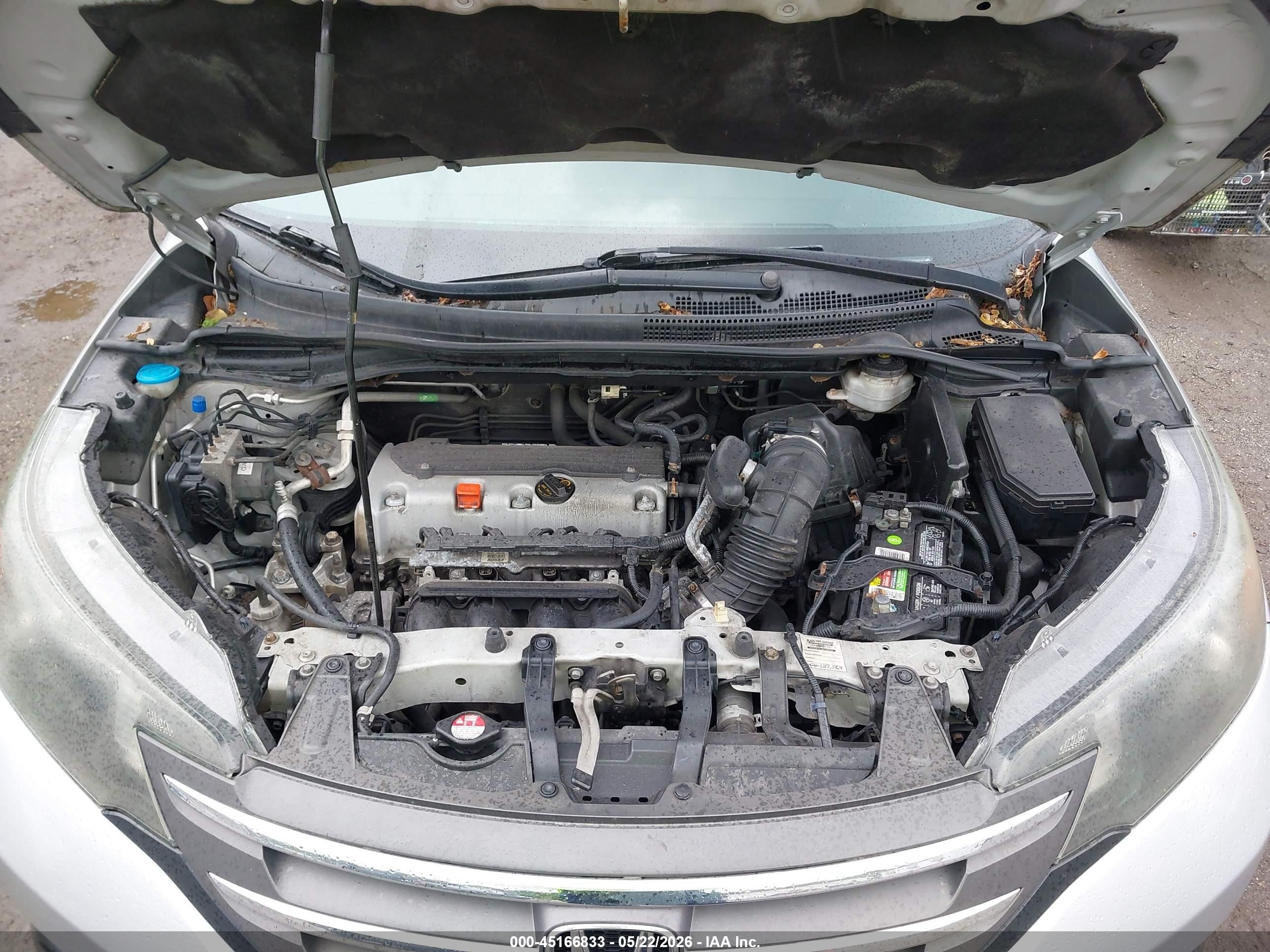 2013 Honda Cr-v Ex Серебряный vin: 2HKRM4H53DH617601