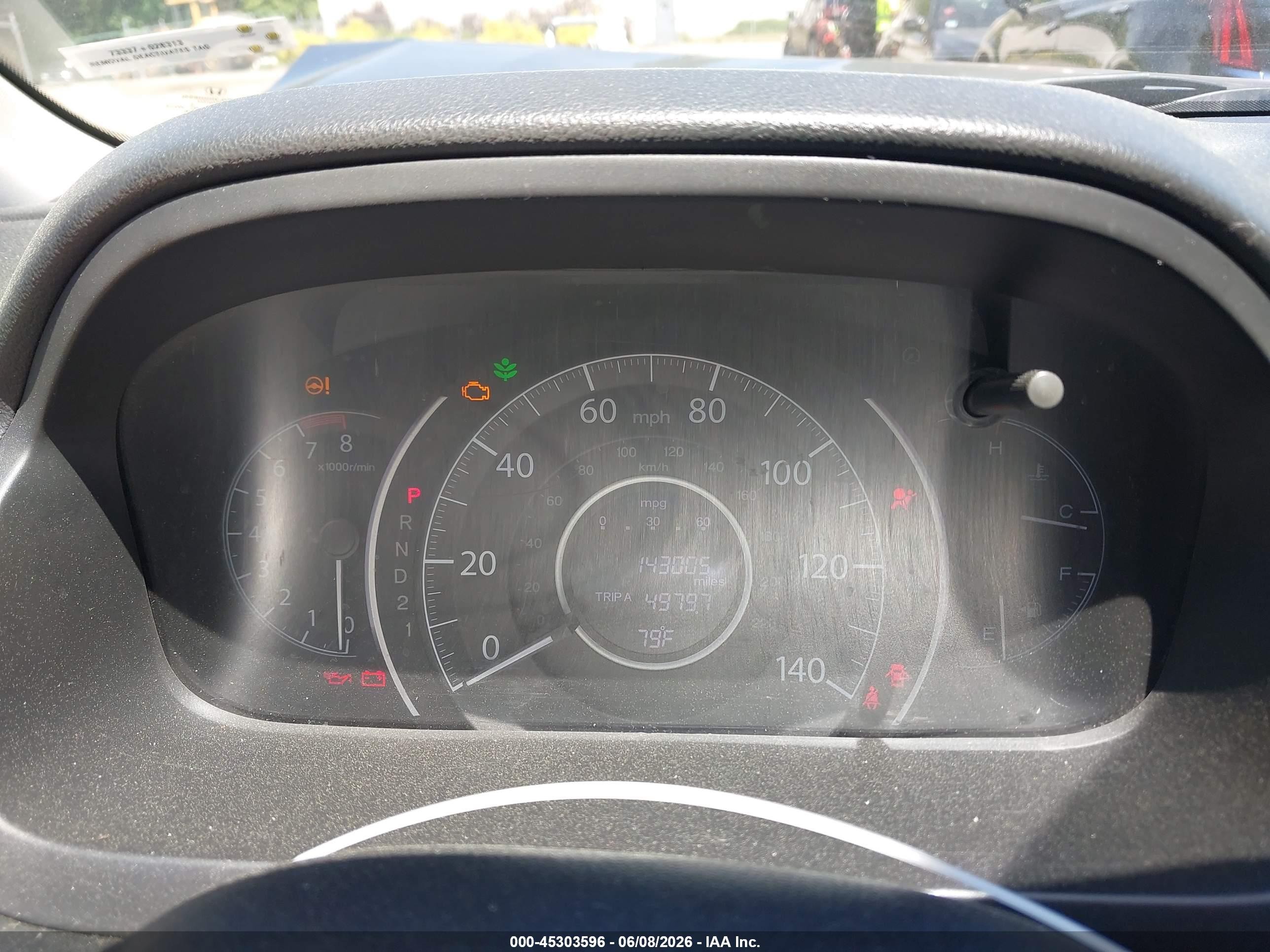 2013 Honda Cr-v Ex Blue vin: 2HKRM4H53DH642496