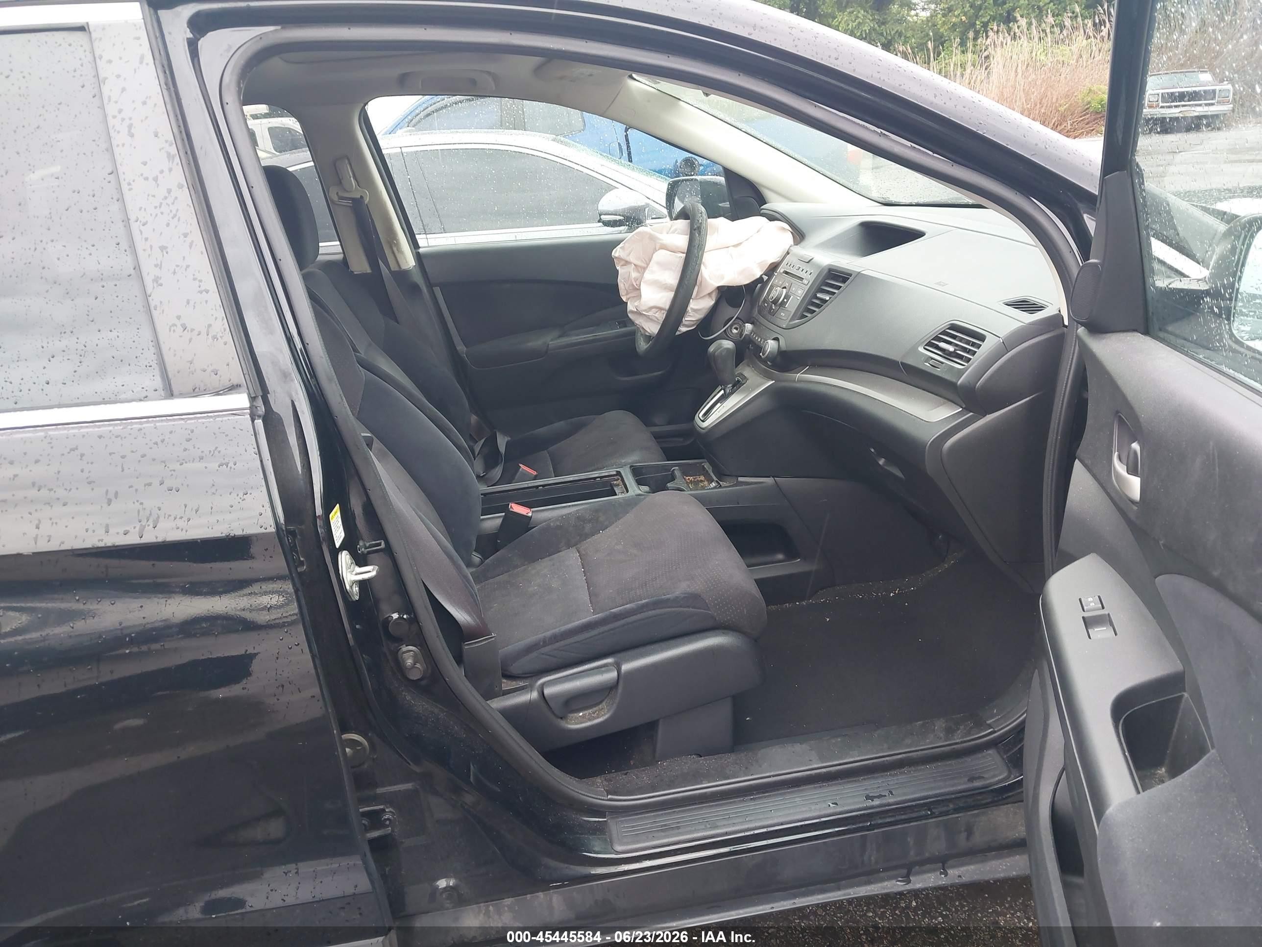 2013 Honda Cr-v Ex Black vin: 2HKRM4H53DH656690