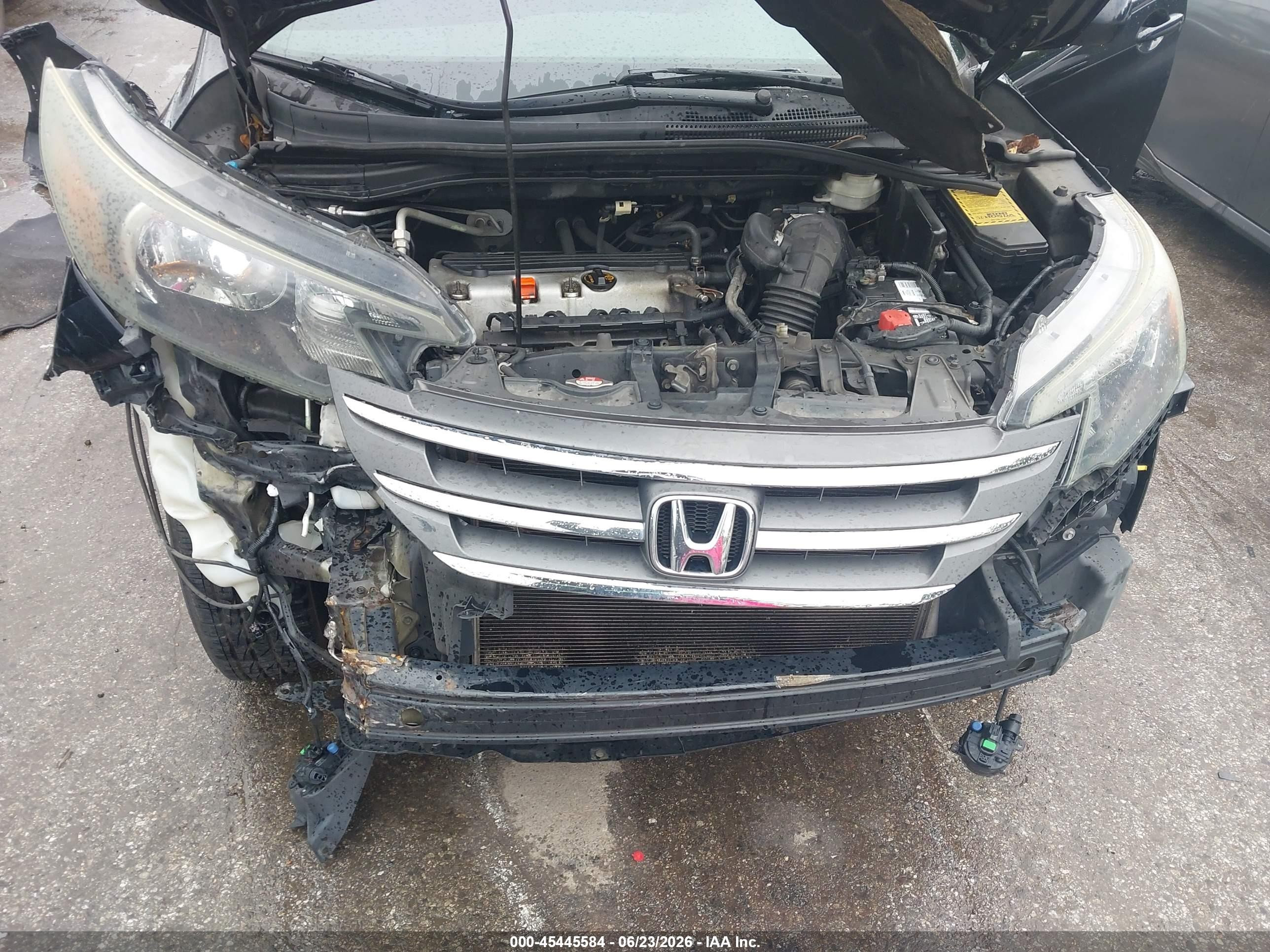 2013 Honda Cr-v Ex Black vin: 2HKRM4H53DH656690