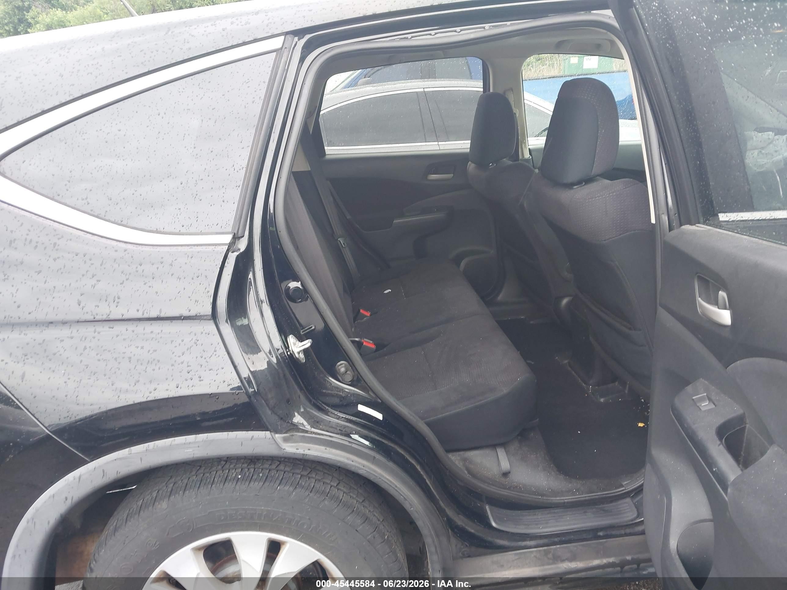 2013 Honda Cr-v Ex Black vin: 2HKRM4H53DH656690