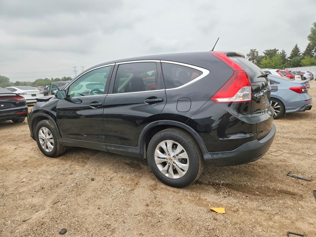 2013 Honda Cr-v Ex Black vin: 2HKRM4H53DH679631