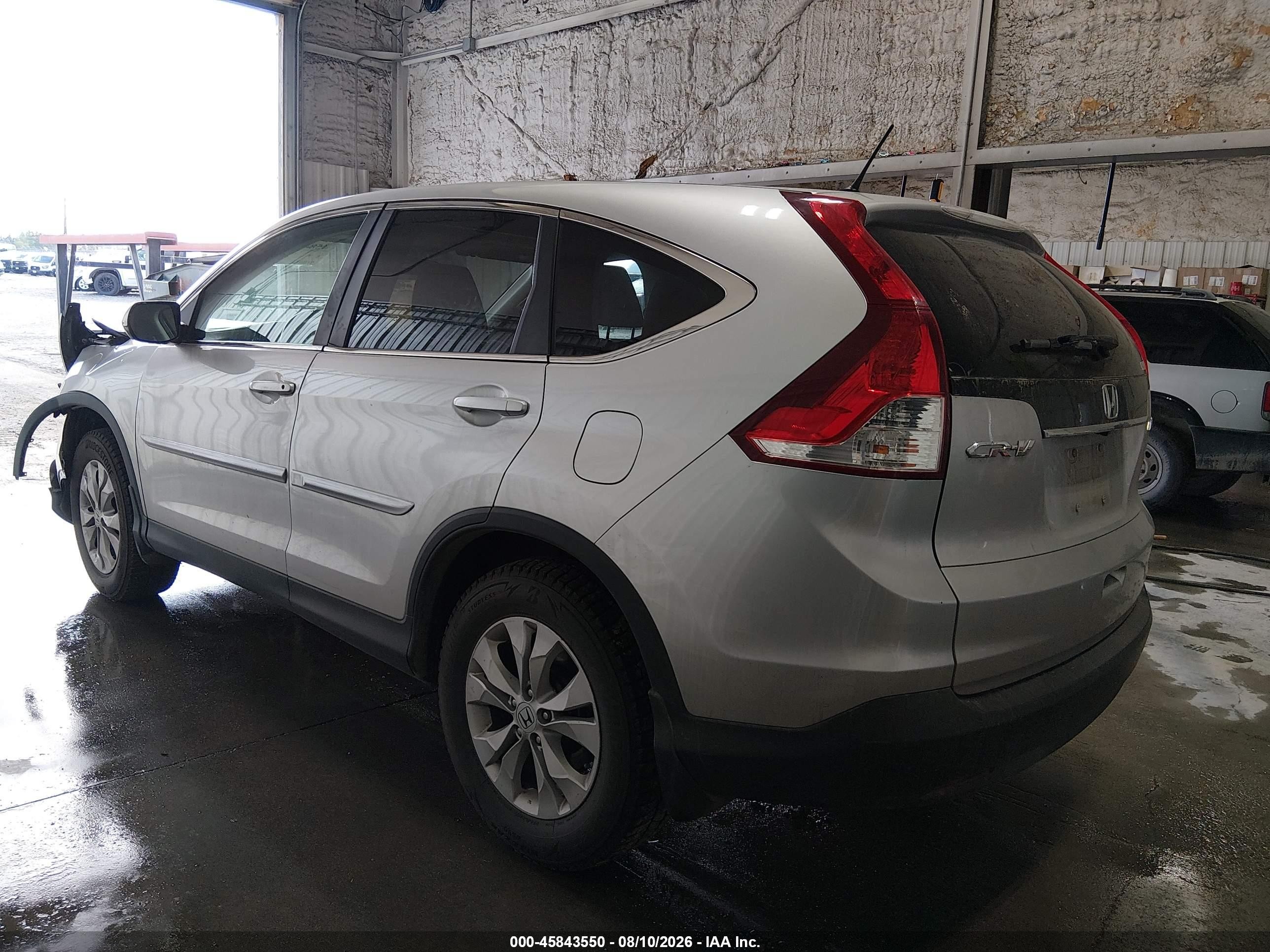 2013 Honda Cr-v Ex Silver vin: 2HKRM4H53DH686479