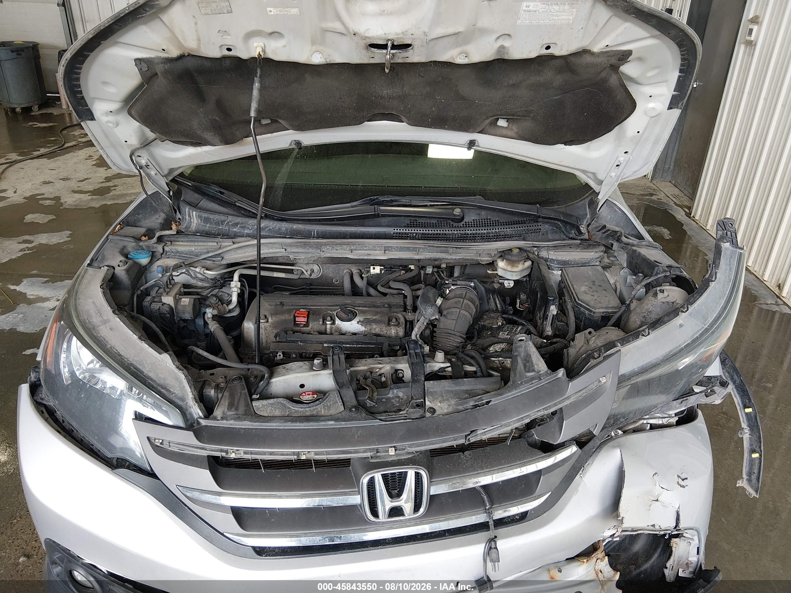 2013 Honda Cr-v Ex Silver vin: 2HKRM4H53DH686479