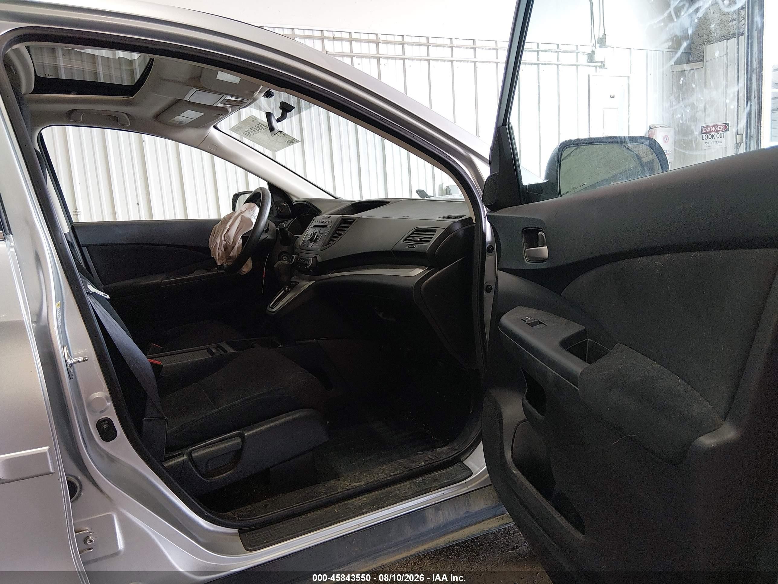 2013 Honda Cr-v Ex Silver vin: 2HKRM4H53DH686479