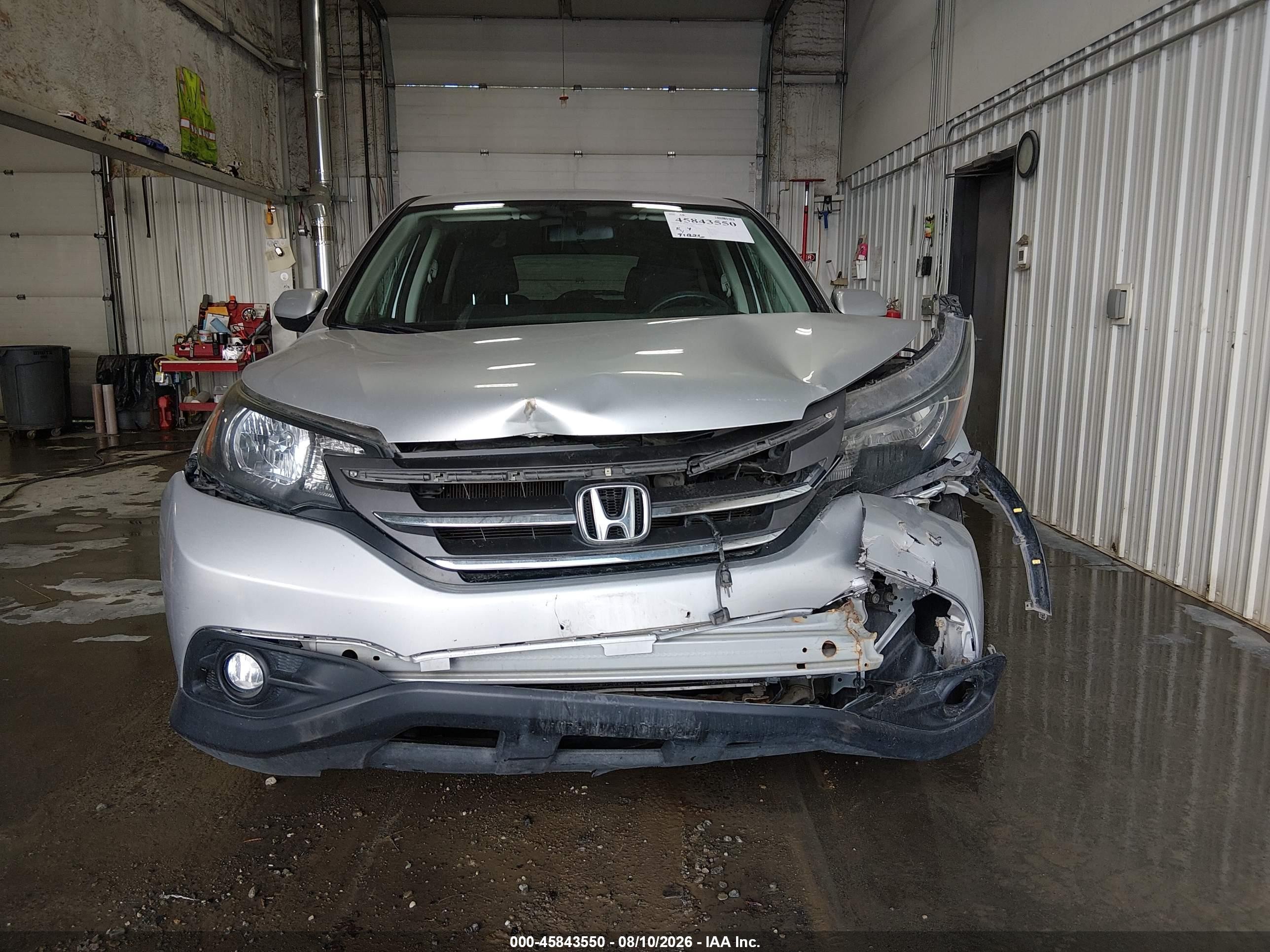 2013 Honda Cr-v Ex Silver vin: 2HKRM4H53DH686479