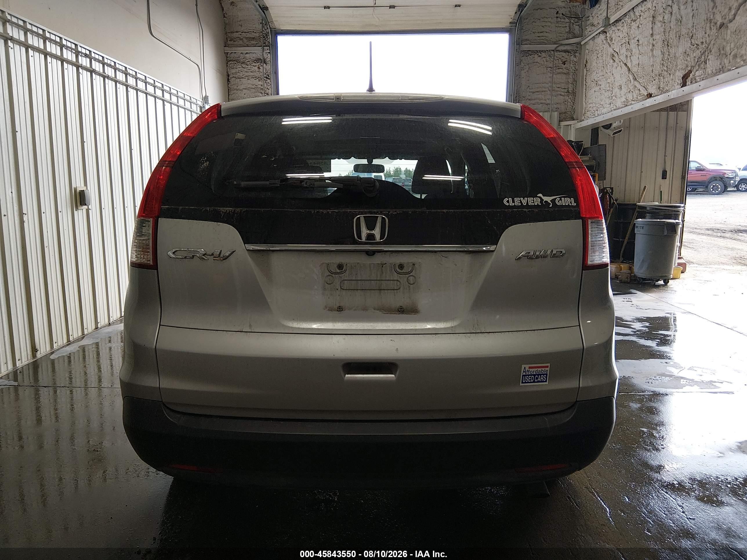 2013 Honda Cr-v Ex Silver vin: 2HKRM4H53DH686479