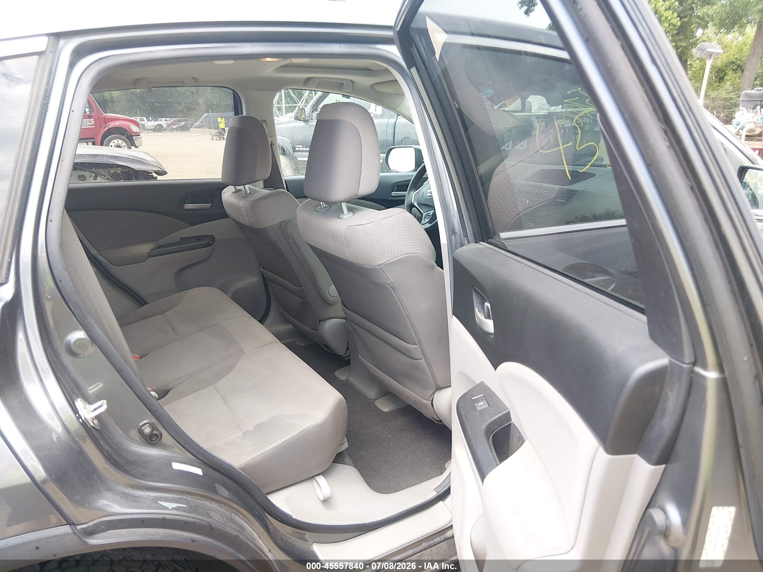 2014 Honda Cr-v Ex Gray vin: 2HKRM4H53EH627062
