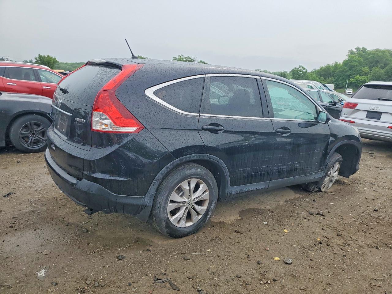 2014 Honda Cr-v Ex Black vin: 2HKRM4H53EH642273