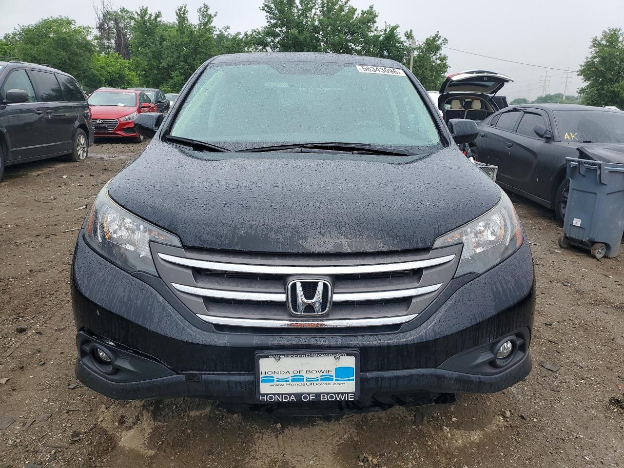 2014 Honda Cr-v Ex Black vin: 2HKRM4H53EH642273