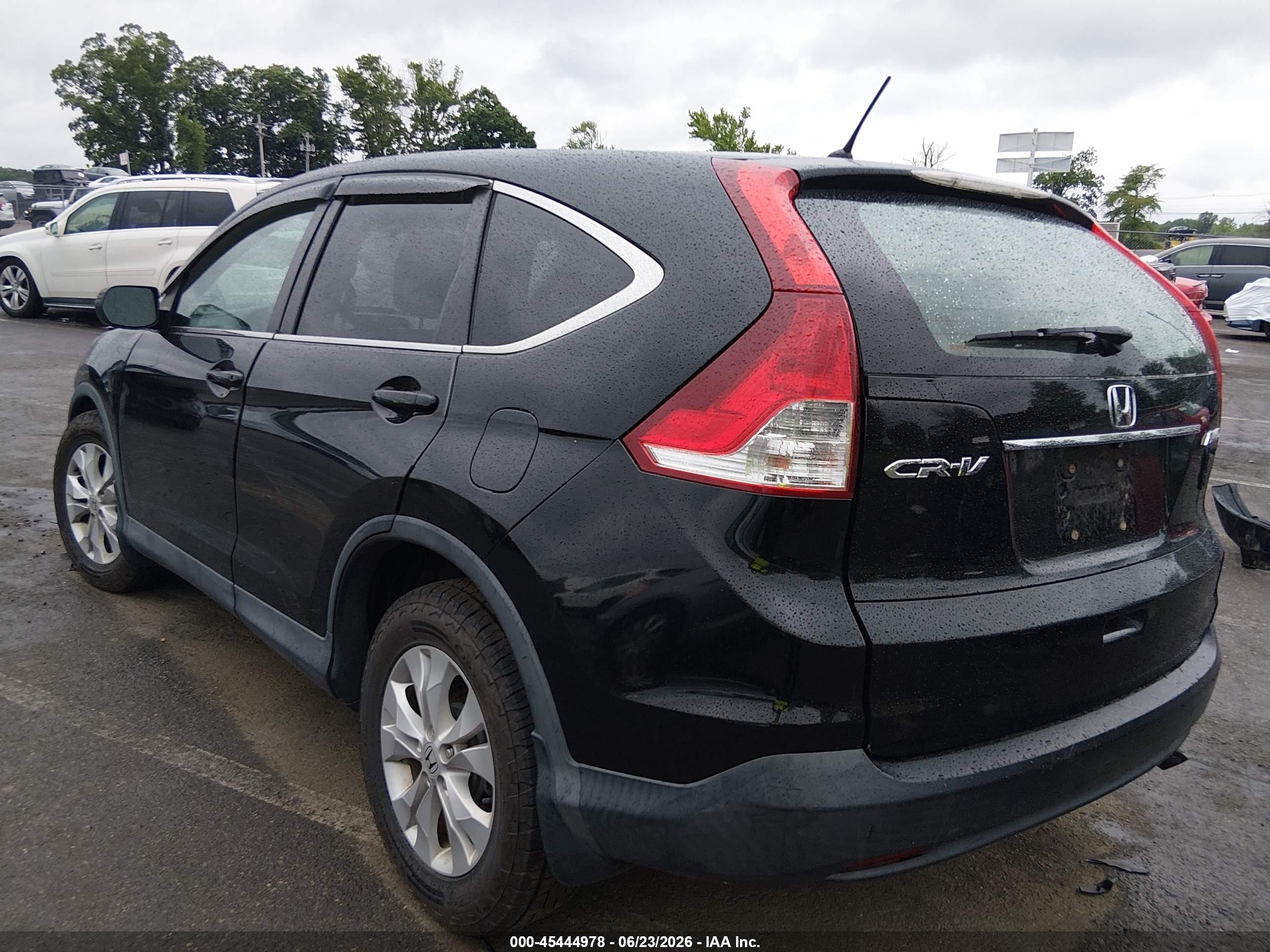 2014 Honda Cr-v Ex Черный vin: 2HKRM4H53EH654889