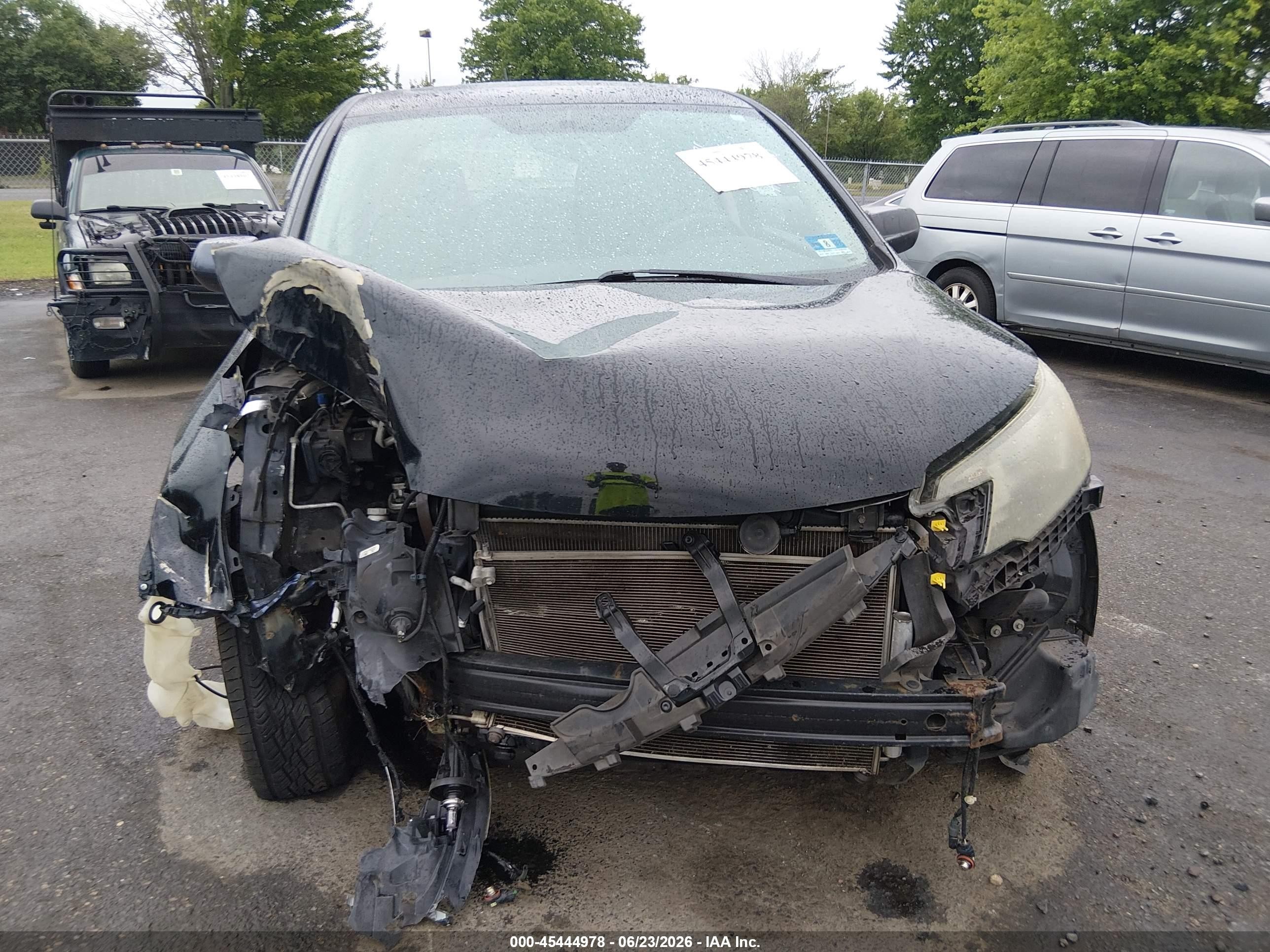 2014 Honda Cr-v Ex Черный vin: 2HKRM4H53EH654889