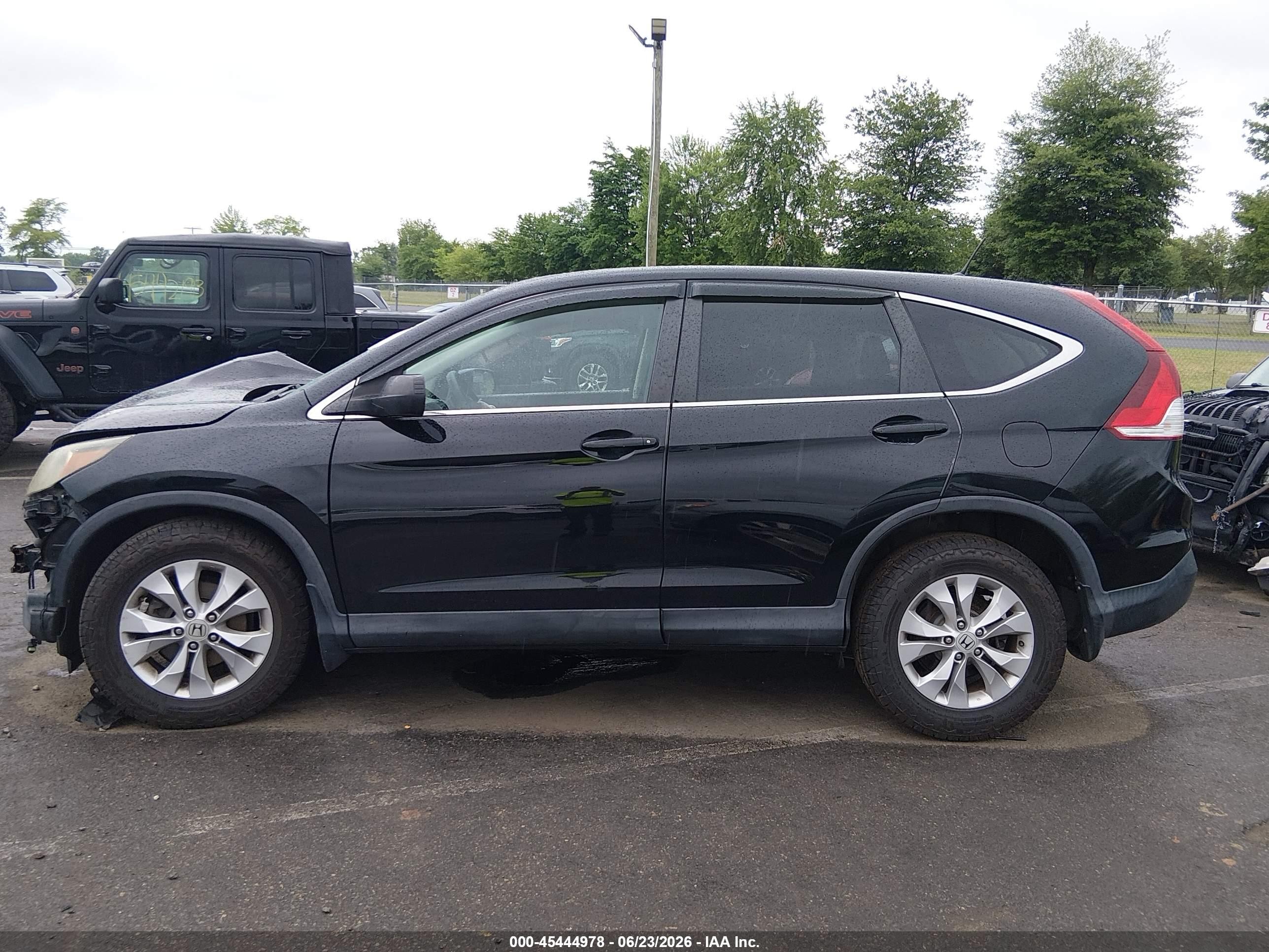 2014 Honda Cr-v Ex Черный vin: 2HKRM4H53EH654889