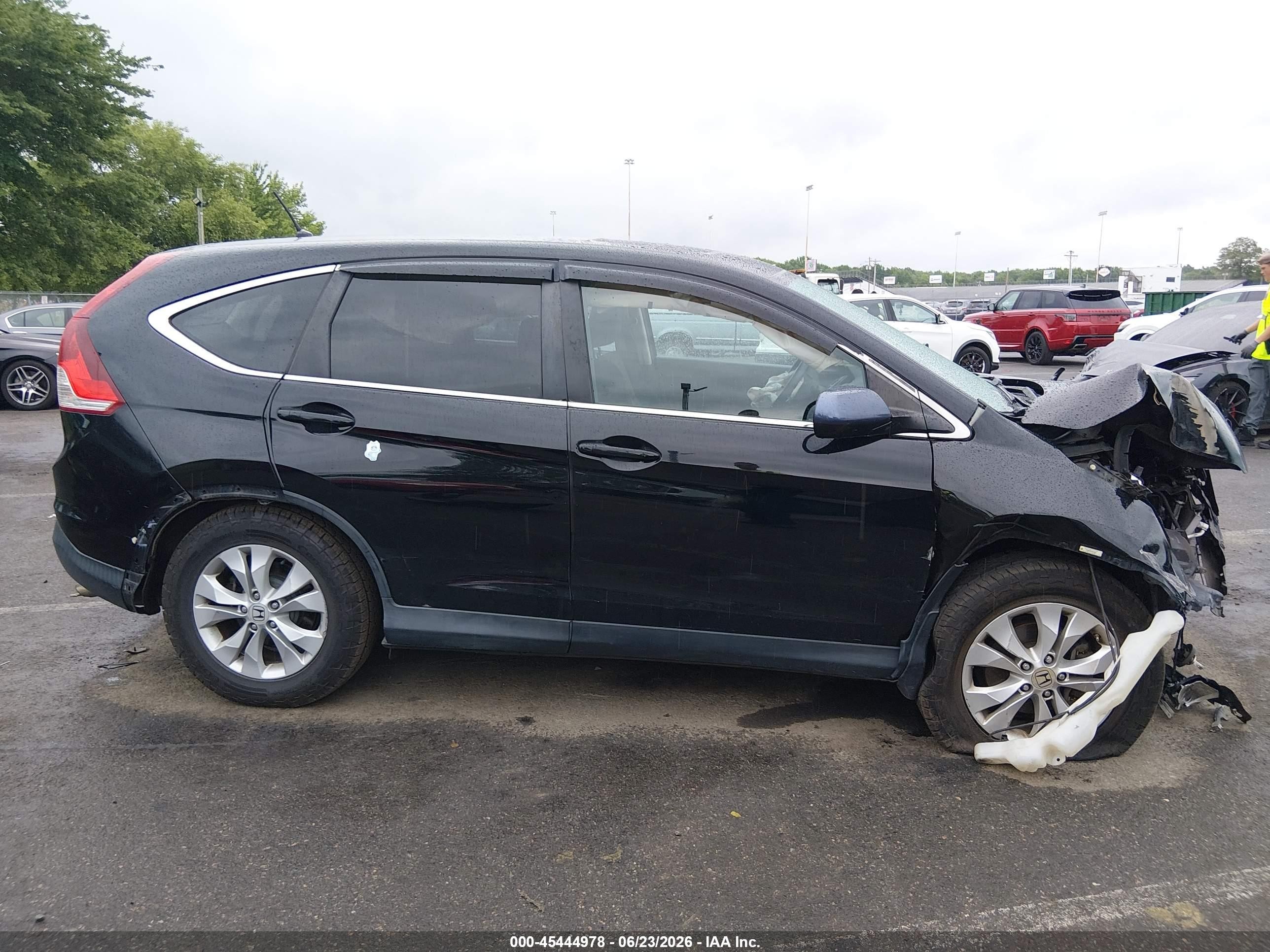 2014 Honda Cr-v Ex Черный vin: 2HKRM4H53EH654889