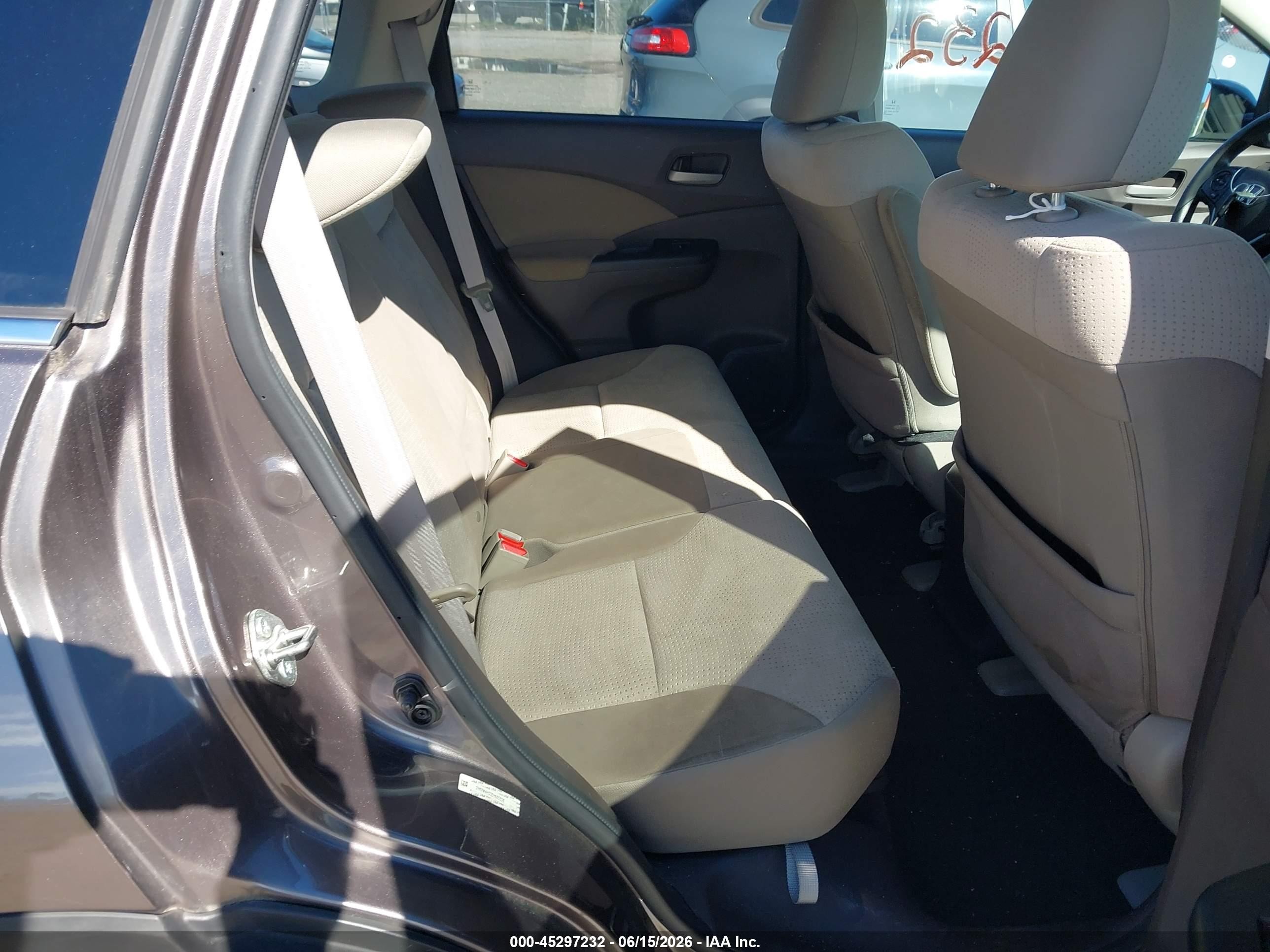 2014 Honda Cr-v Ex Brown vin: 2HKRM4H53EH665536