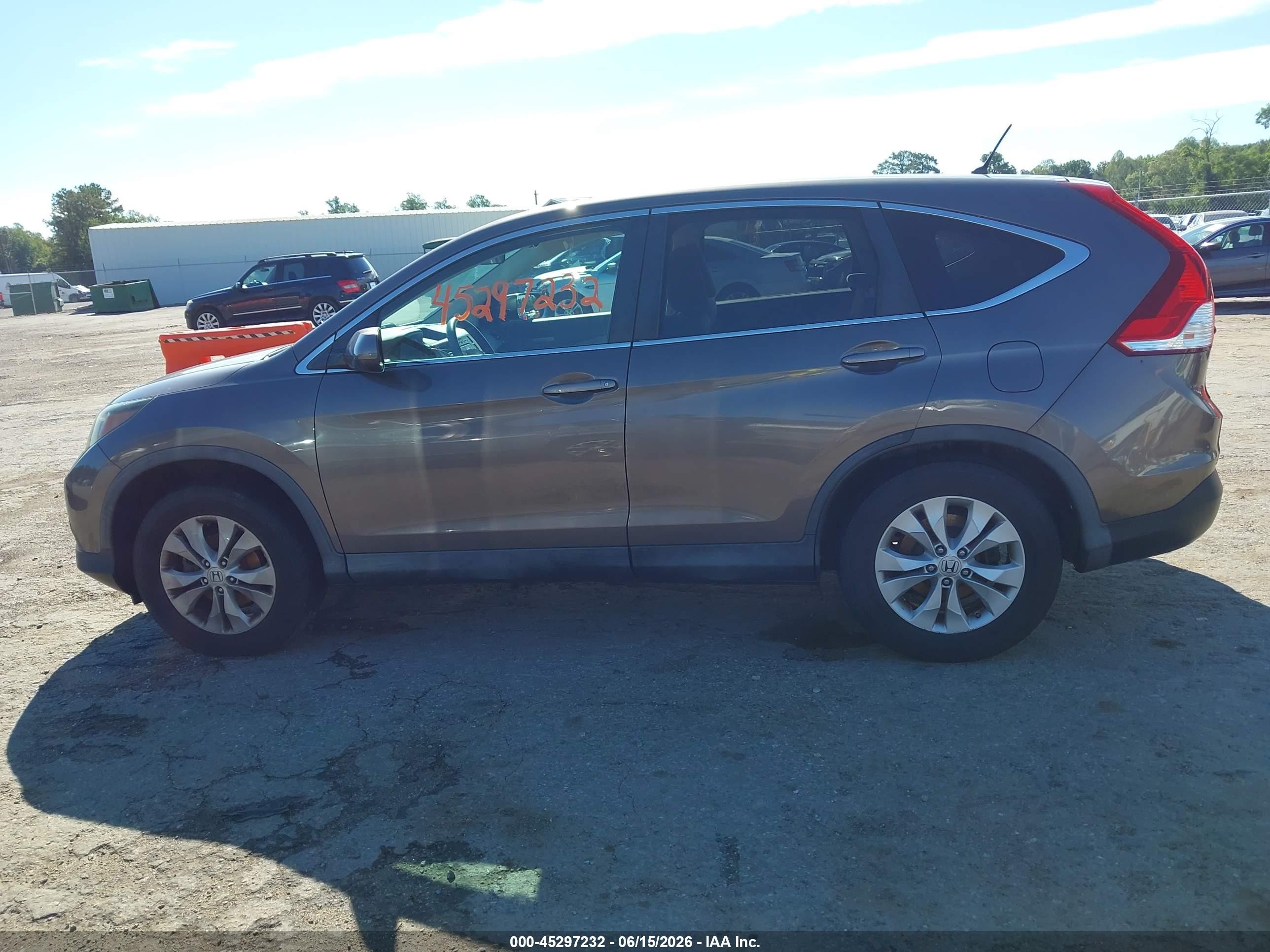 2014 Honda Cr-v Ex Brown vin: 2HKRM4H53EH665536