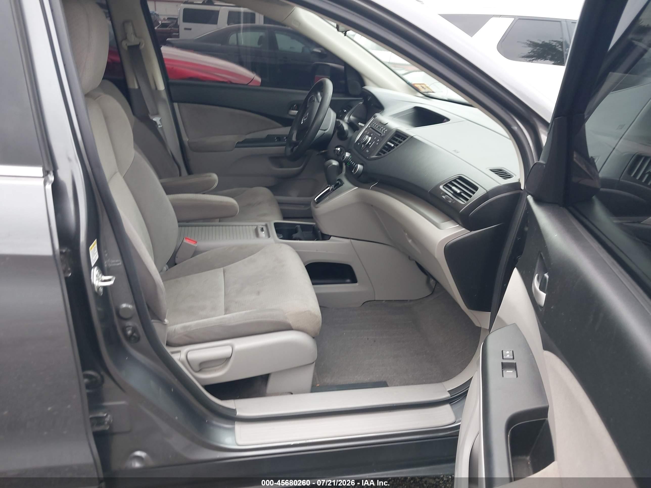 2014 Honda Cr-v Ex Gray vin: 2HKRM4H53EH675077
