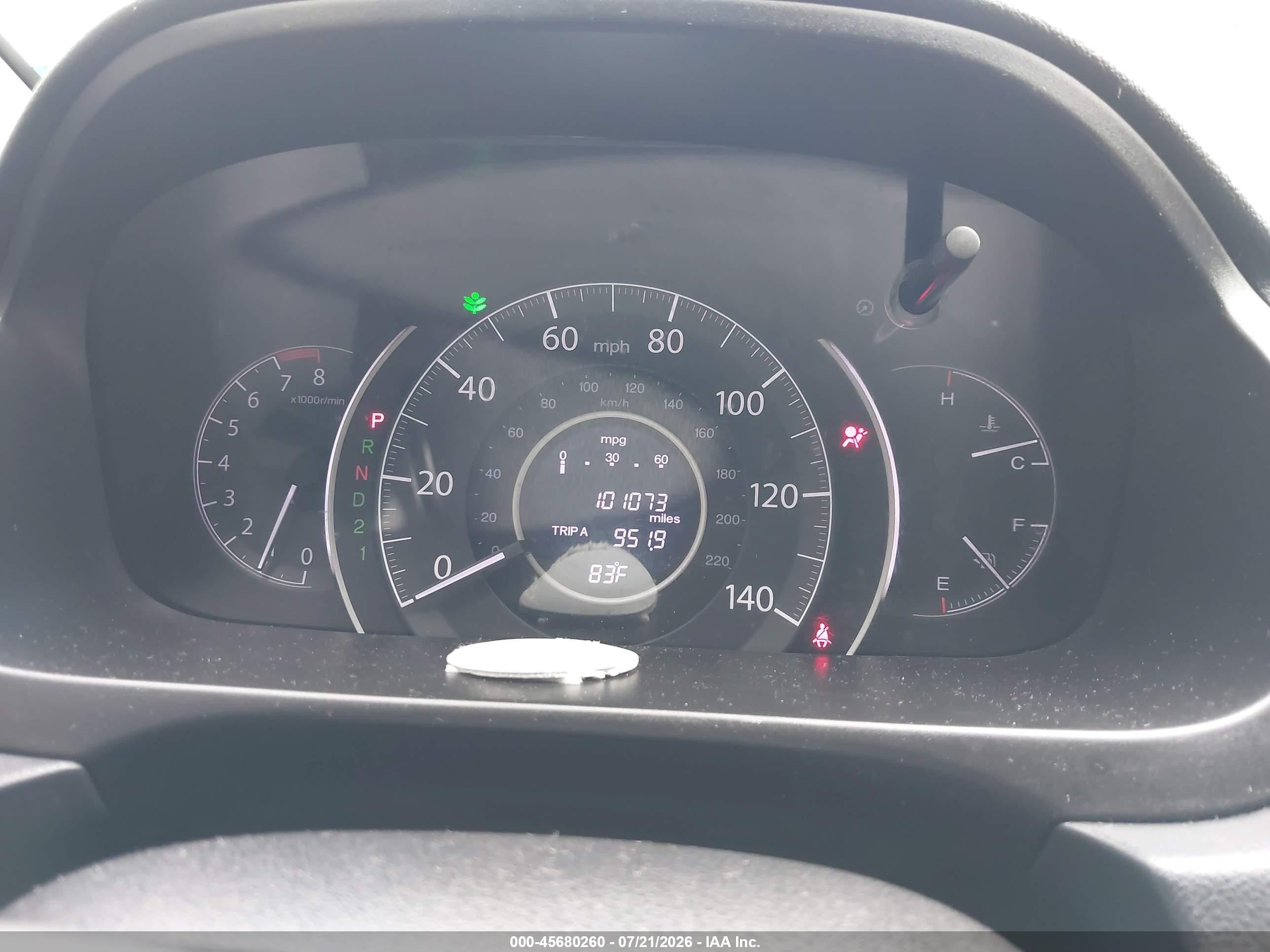 2014 Honda Cr-v Ex Gray vin: 2HKRM4H53EH675077