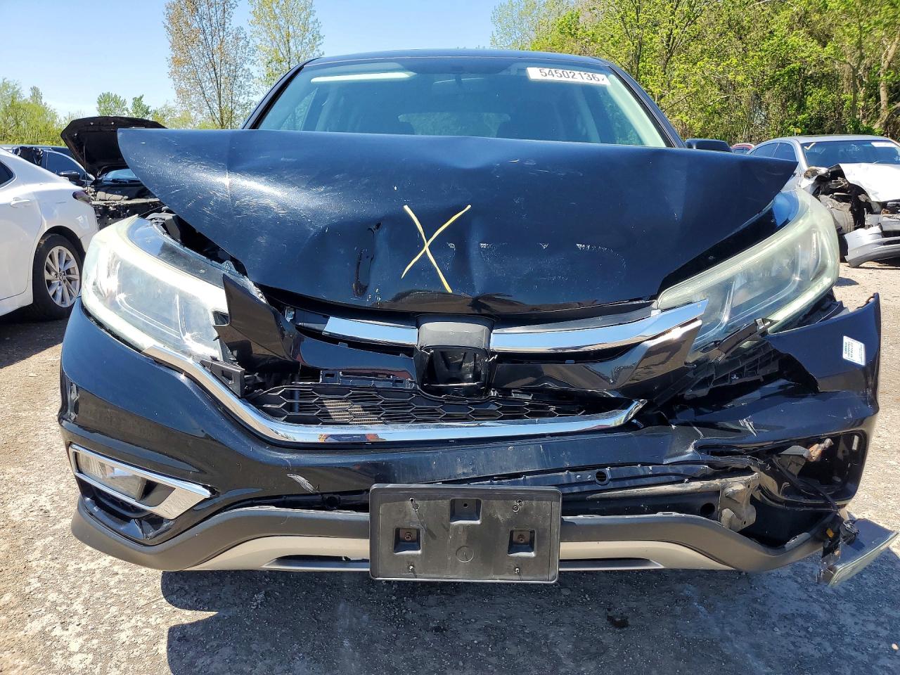 2015 Honda Cr-v Ex Black vin: 2HKRM4H53FH106733
