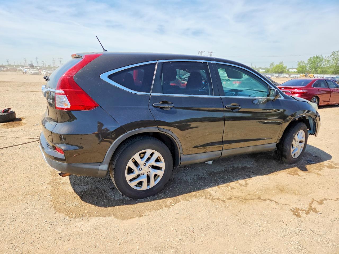 2015 Honda Cr-v Ex Brown vin: 2HKRM4H53FH618959