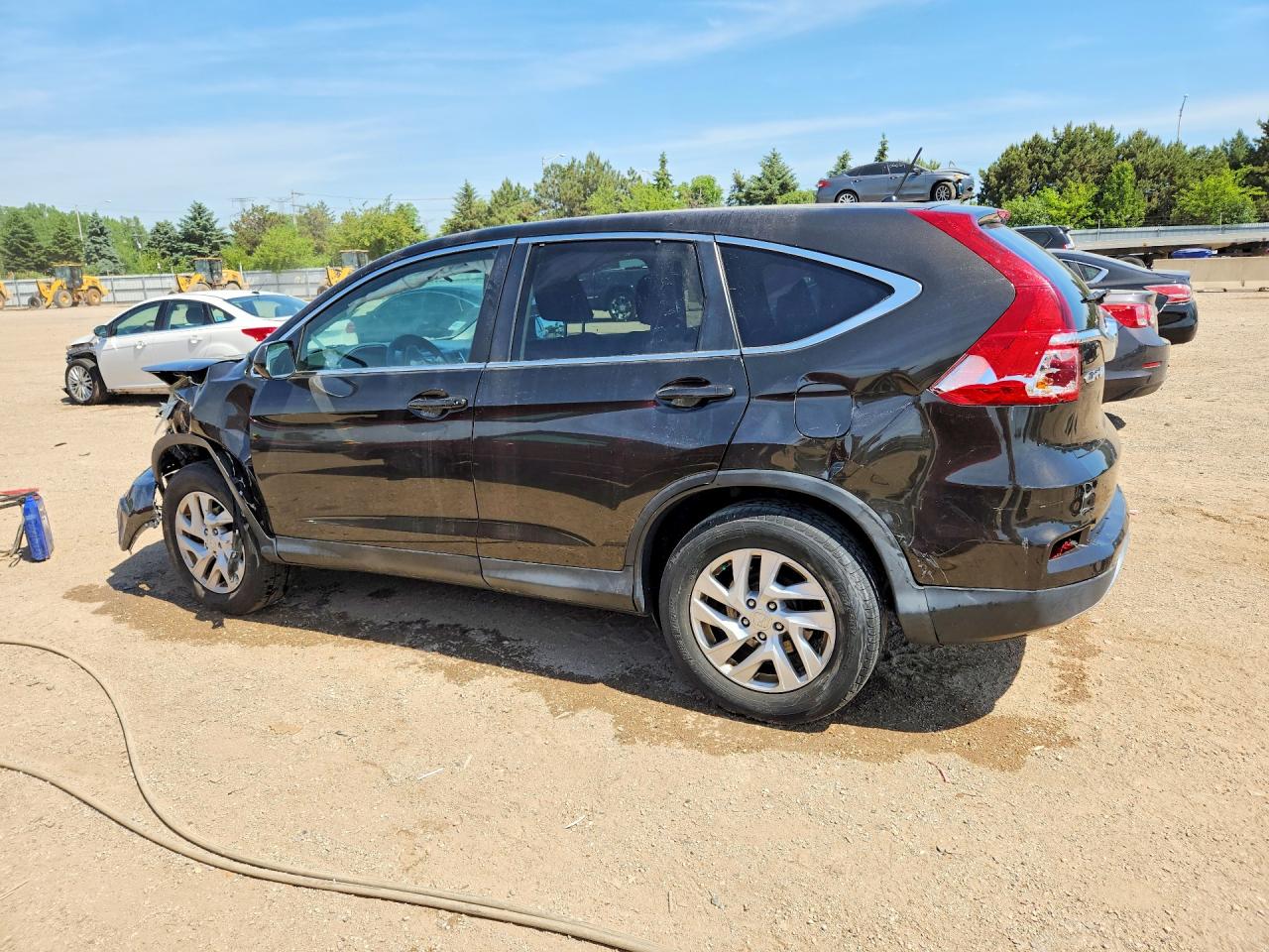 2015 Honda Cr-v Ex Brown vin: 2HKRM4H53FH618959