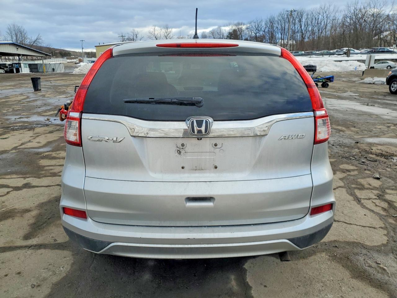 2015 Honda Cr-v Ex Silver vin: 2HKRM4H53FH640508