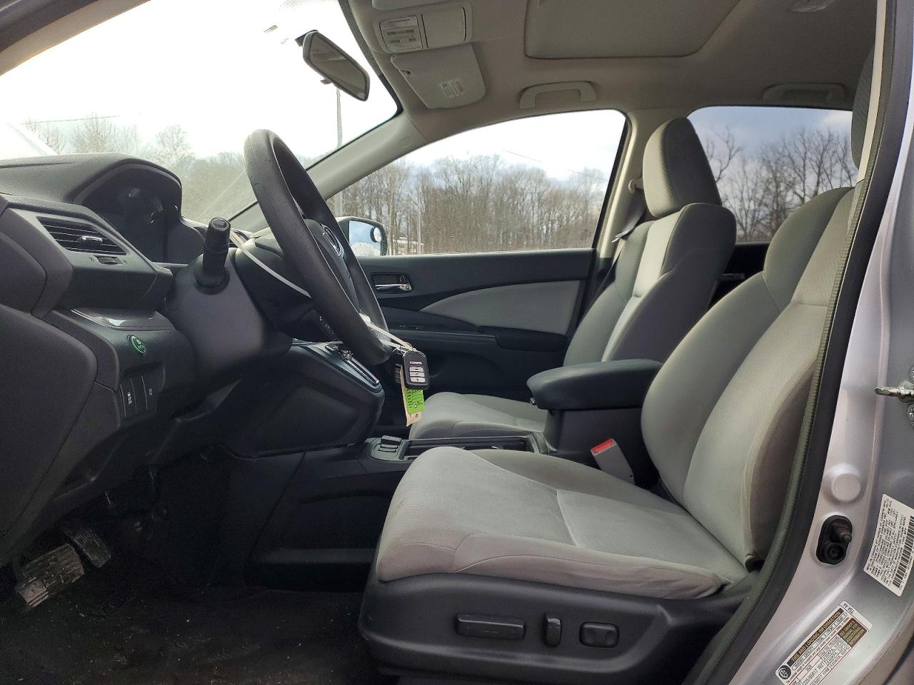 2015 Honda Cr-v Ex Silver vin: 2HKRM4H53FH640508