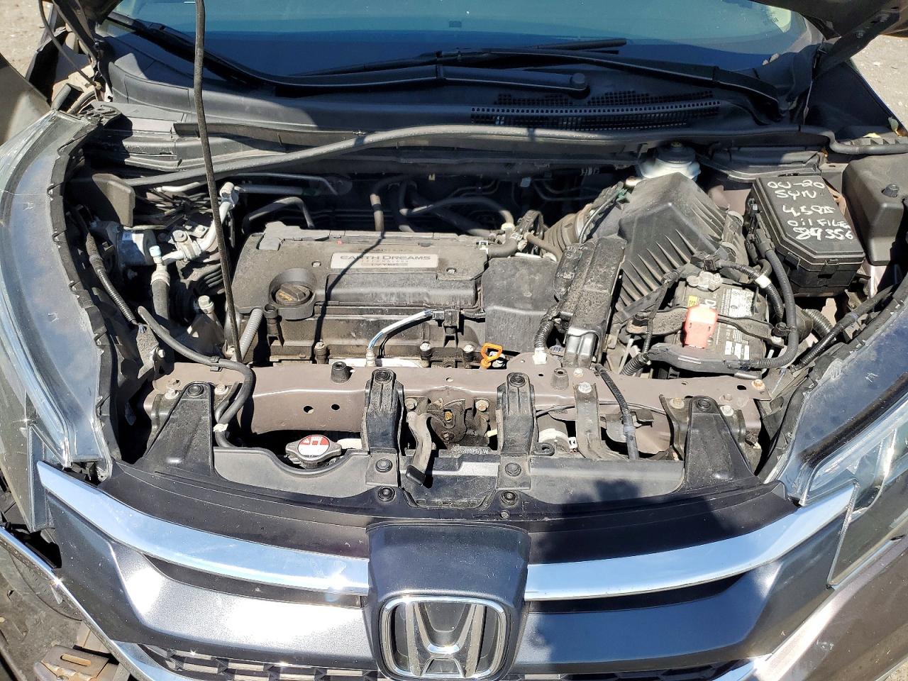 2015 Honda Cr-v Ex Brown vin: 2HKRM4H53FH668616
