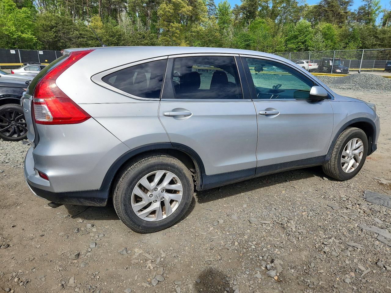 2015 Honda Cr-v Ex Silver vin: 2HKRM4H53FH690339