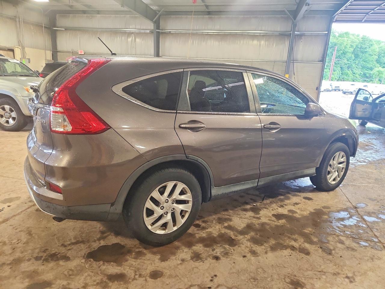 2015 Honda Cr-v Ex Gray vin: 2HKRM4H53FH694620