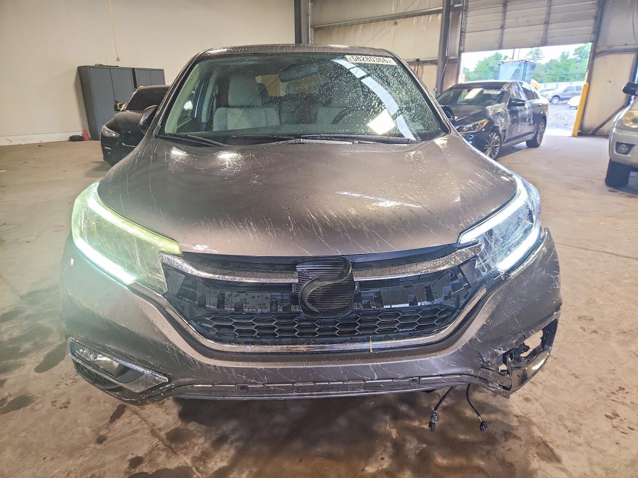 2015 Honda Cr-v Ex Gray vin: 2HKRM4H53FH694620