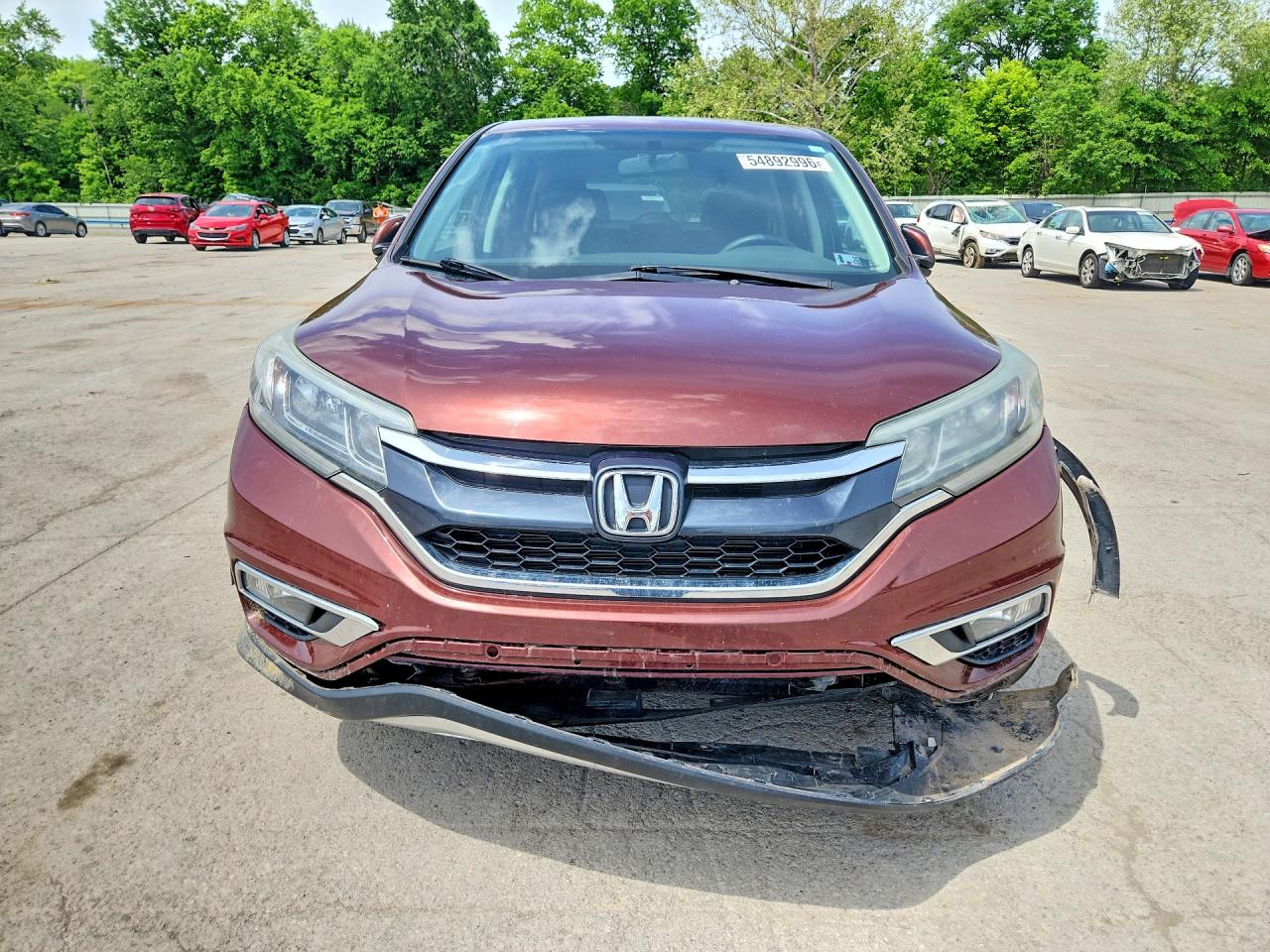 2016 Honda Cr-v Ex Brown vin: 2HKRM4H53GH631387