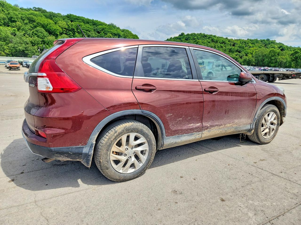 2016 Honda Cr-v Ex Brown vin: 2HKRM4H53GH631387