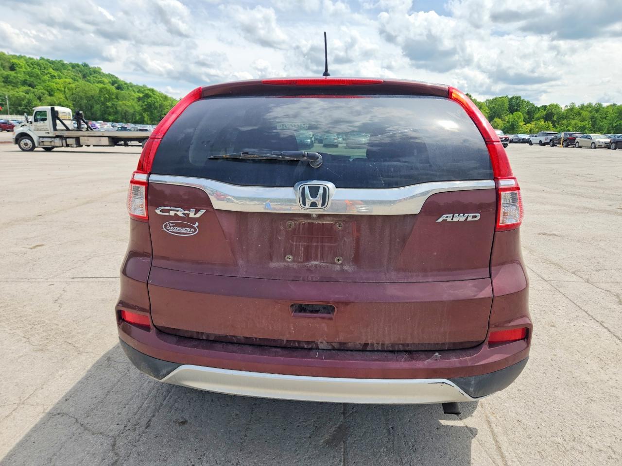 2016 Honda Cr-v Ex Brown vin: 2HKRM4H53GH631387
