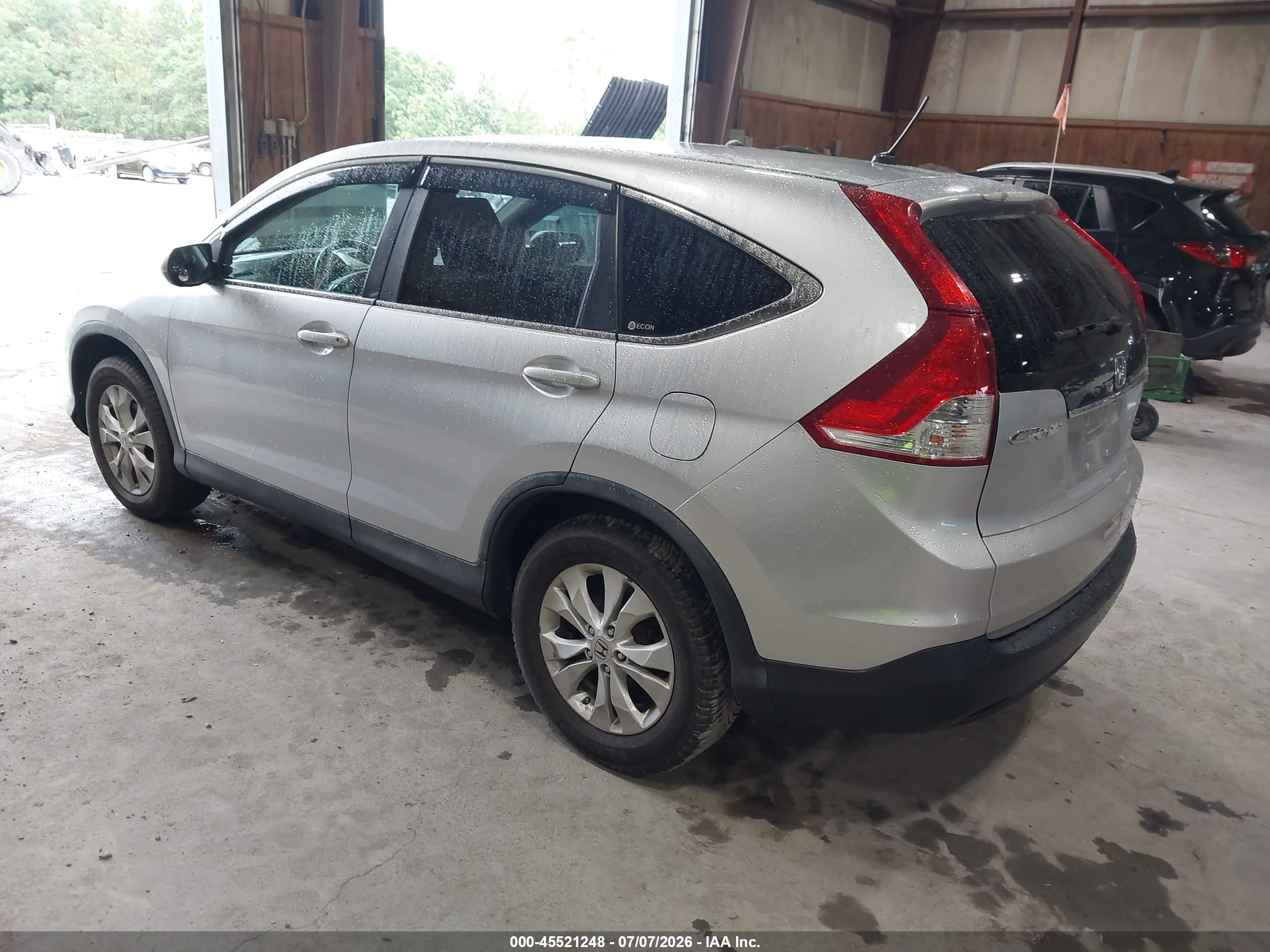 2012 Honda Cr-v Ex Silver vin: 2HKRM4H54CH601521