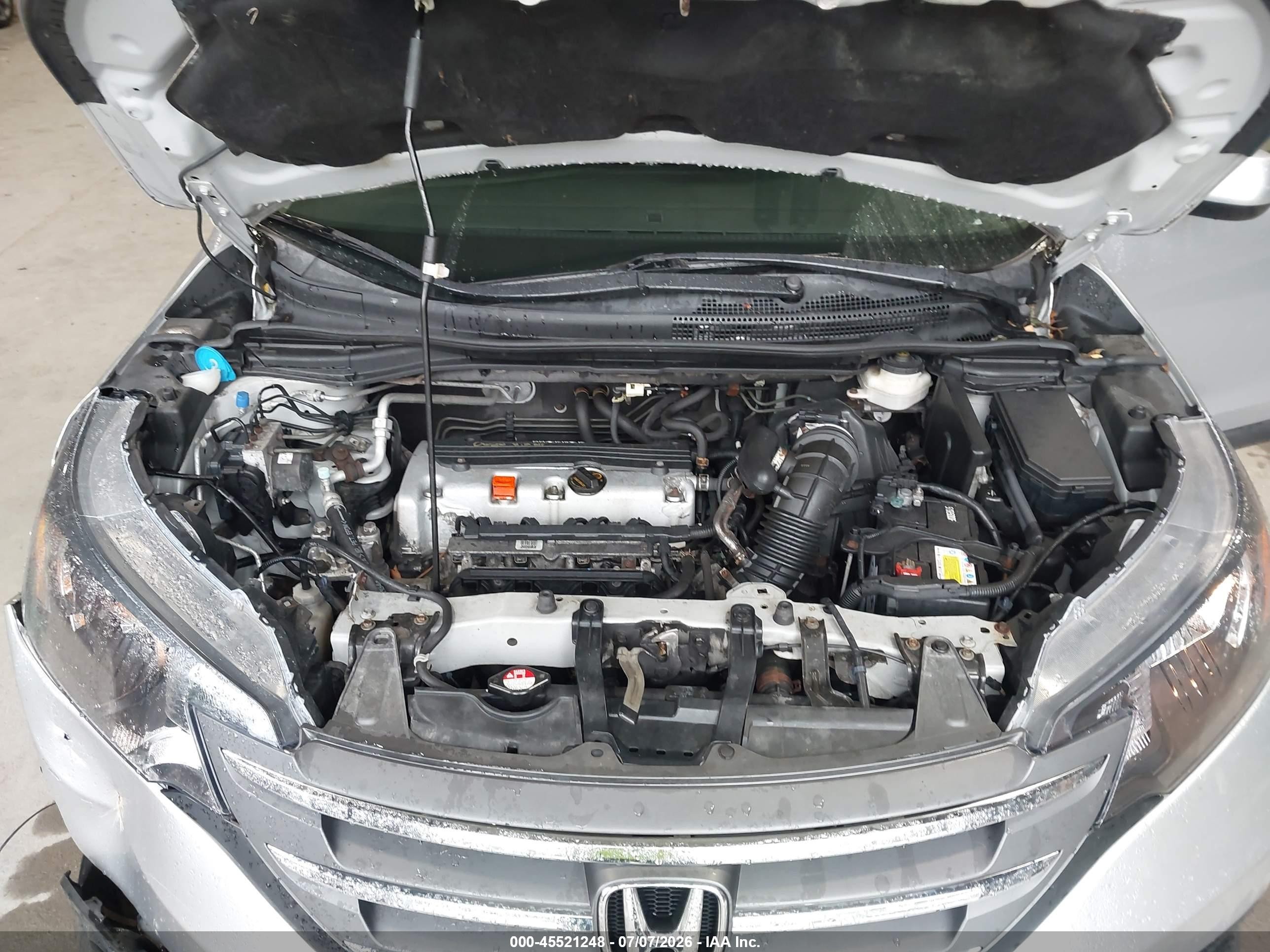 2012 Honda Cr-v Ex Silver vin: 2HKRM4H54CH601521