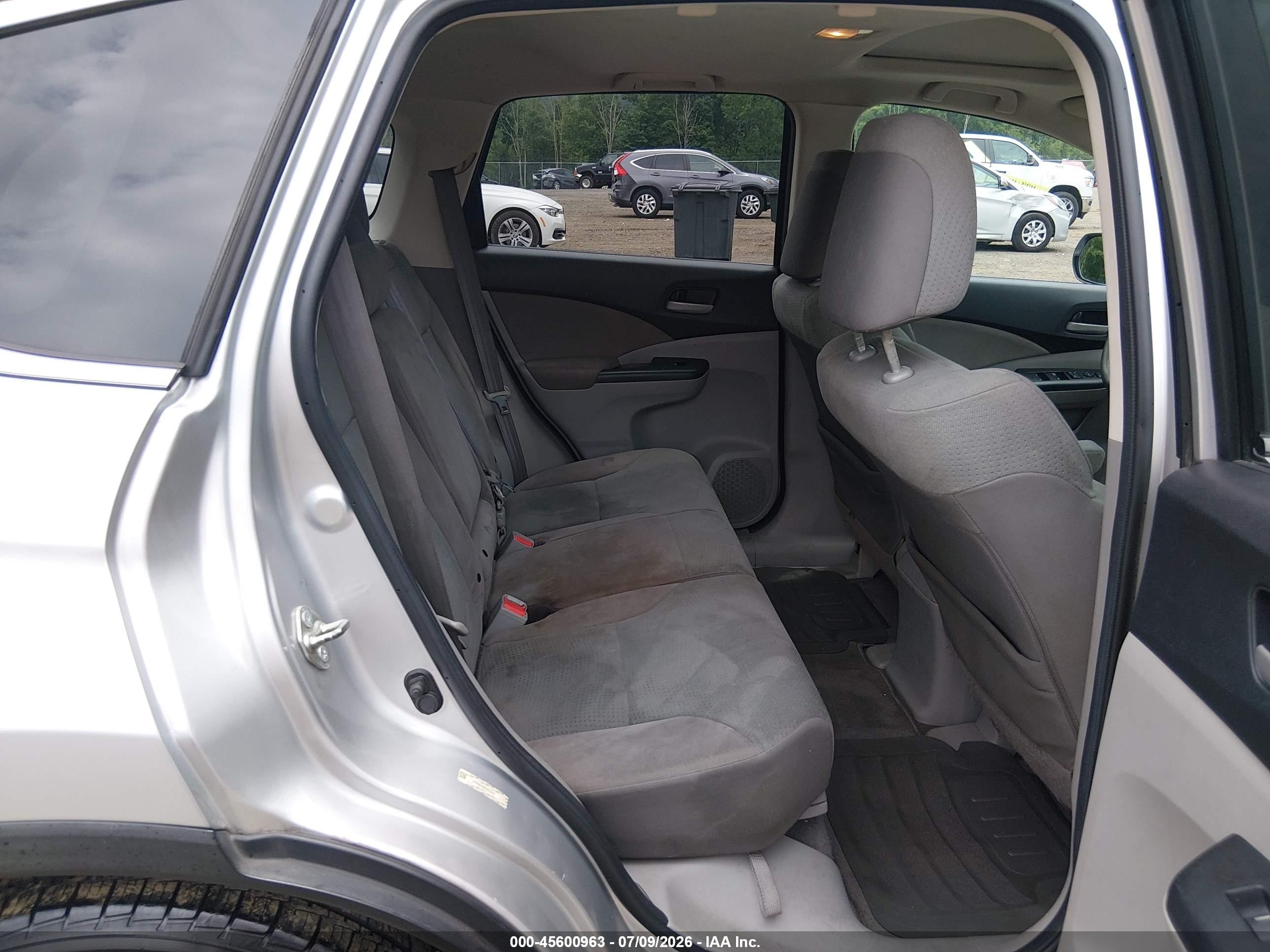 2013 Honda Cr-v Ex Silver vin: 2HKRM4H54DH618627